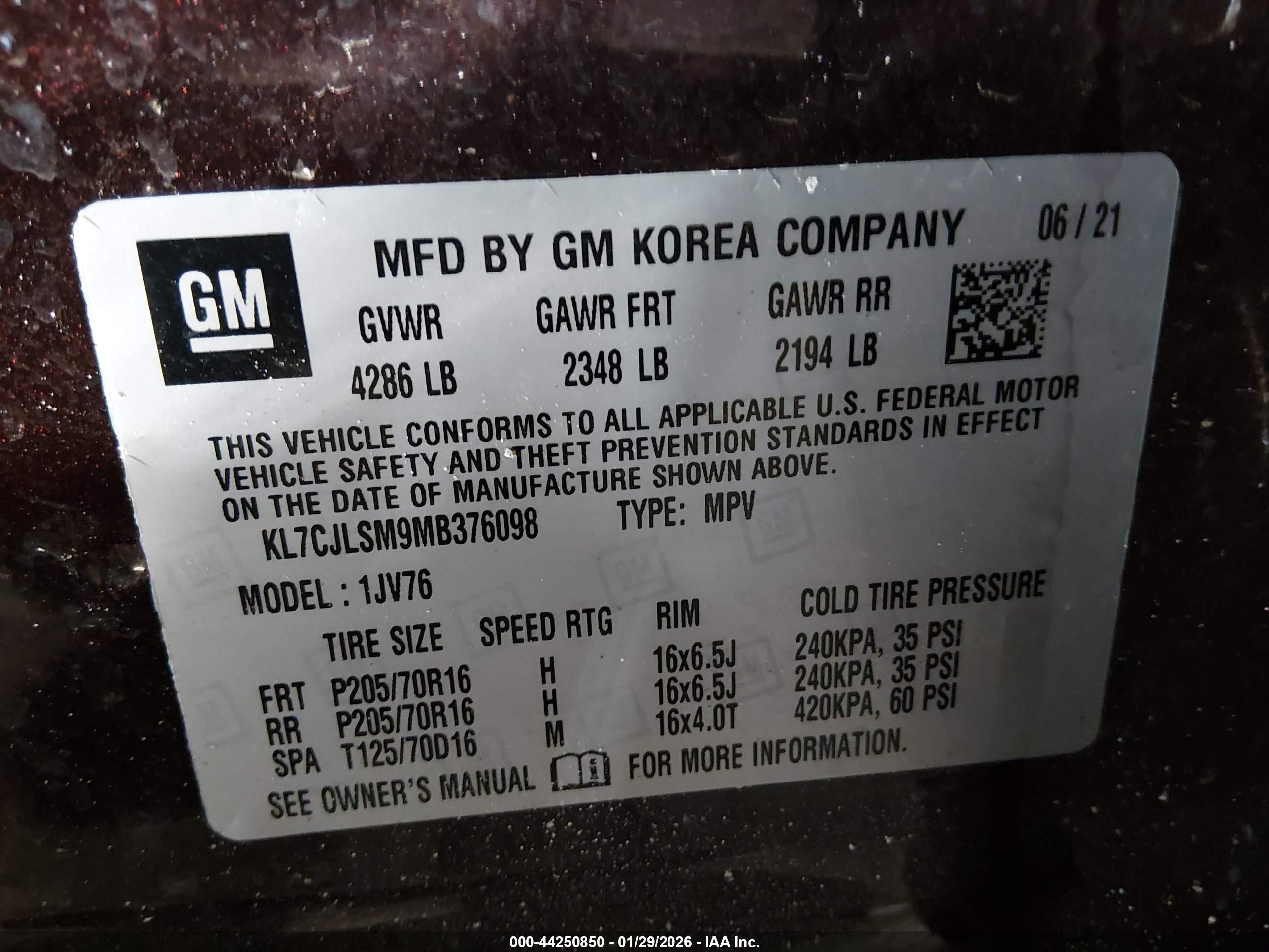 CHEVROLET TRAX image 9