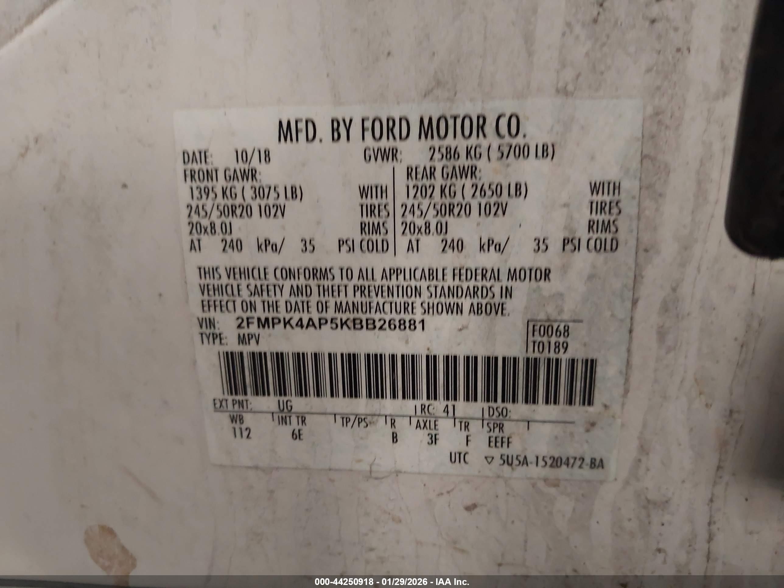 FORD EDGE image 9