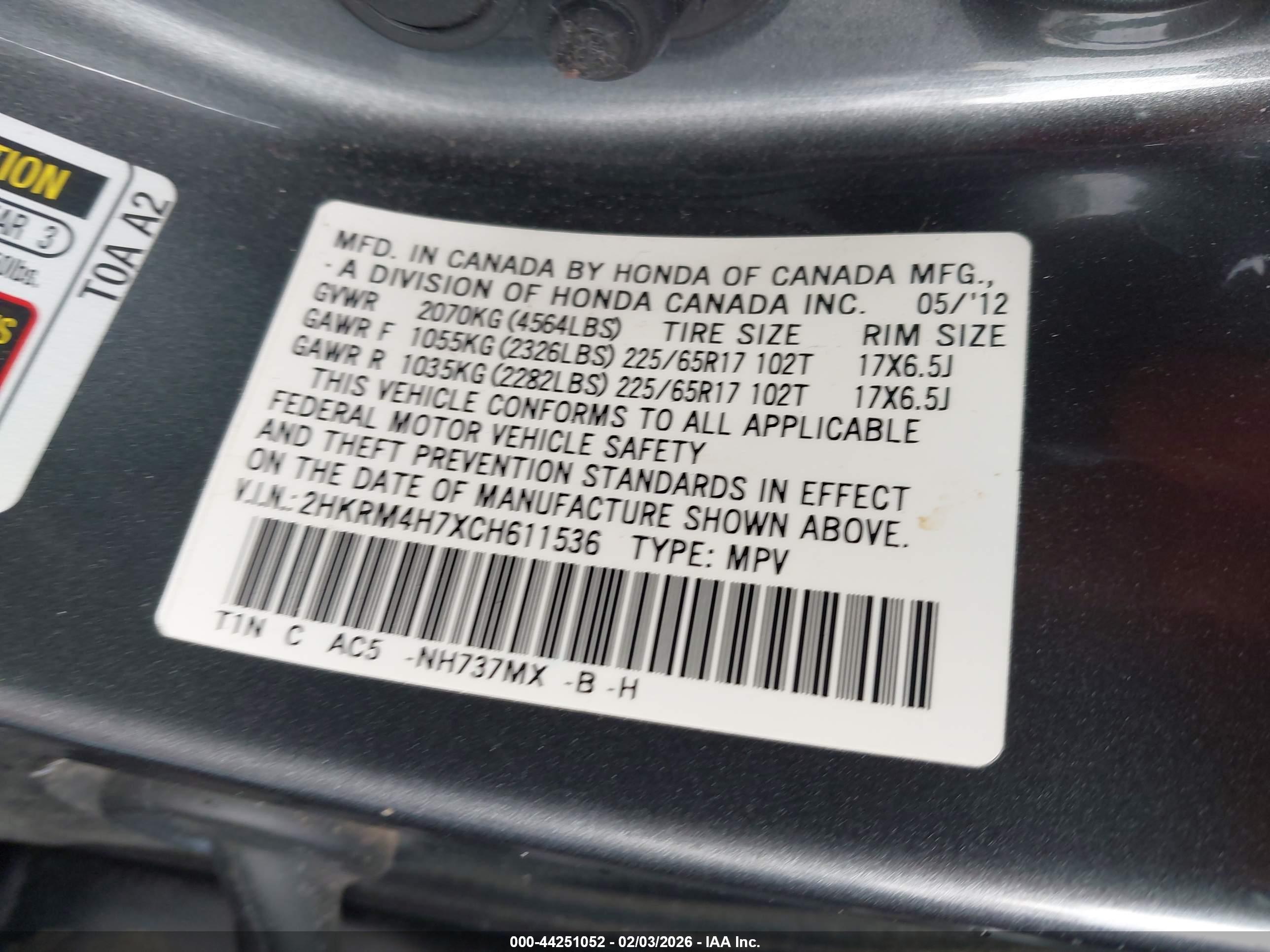 HONDA CR-V image 9