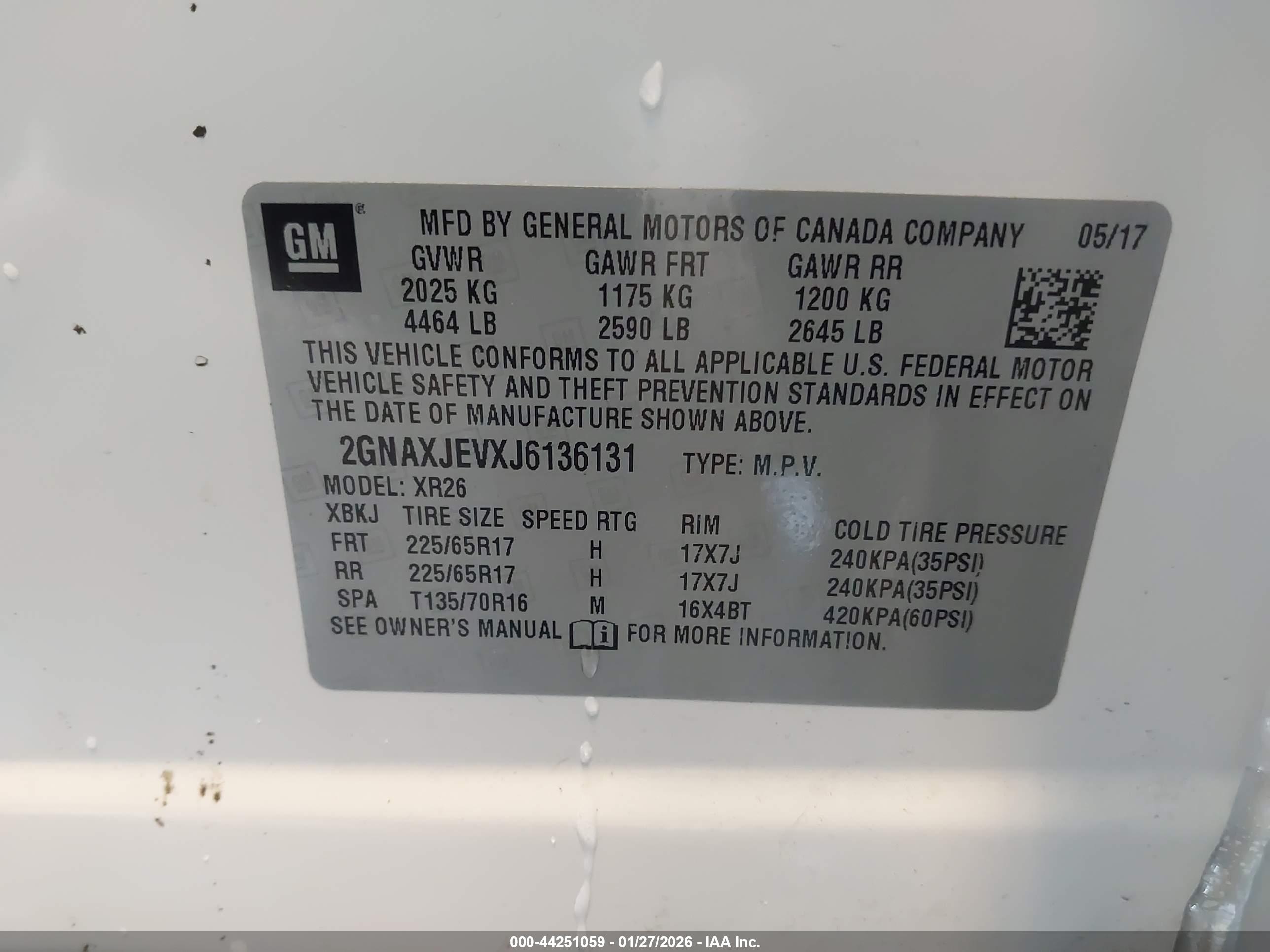 CHEVROLET EQUINOX image 9