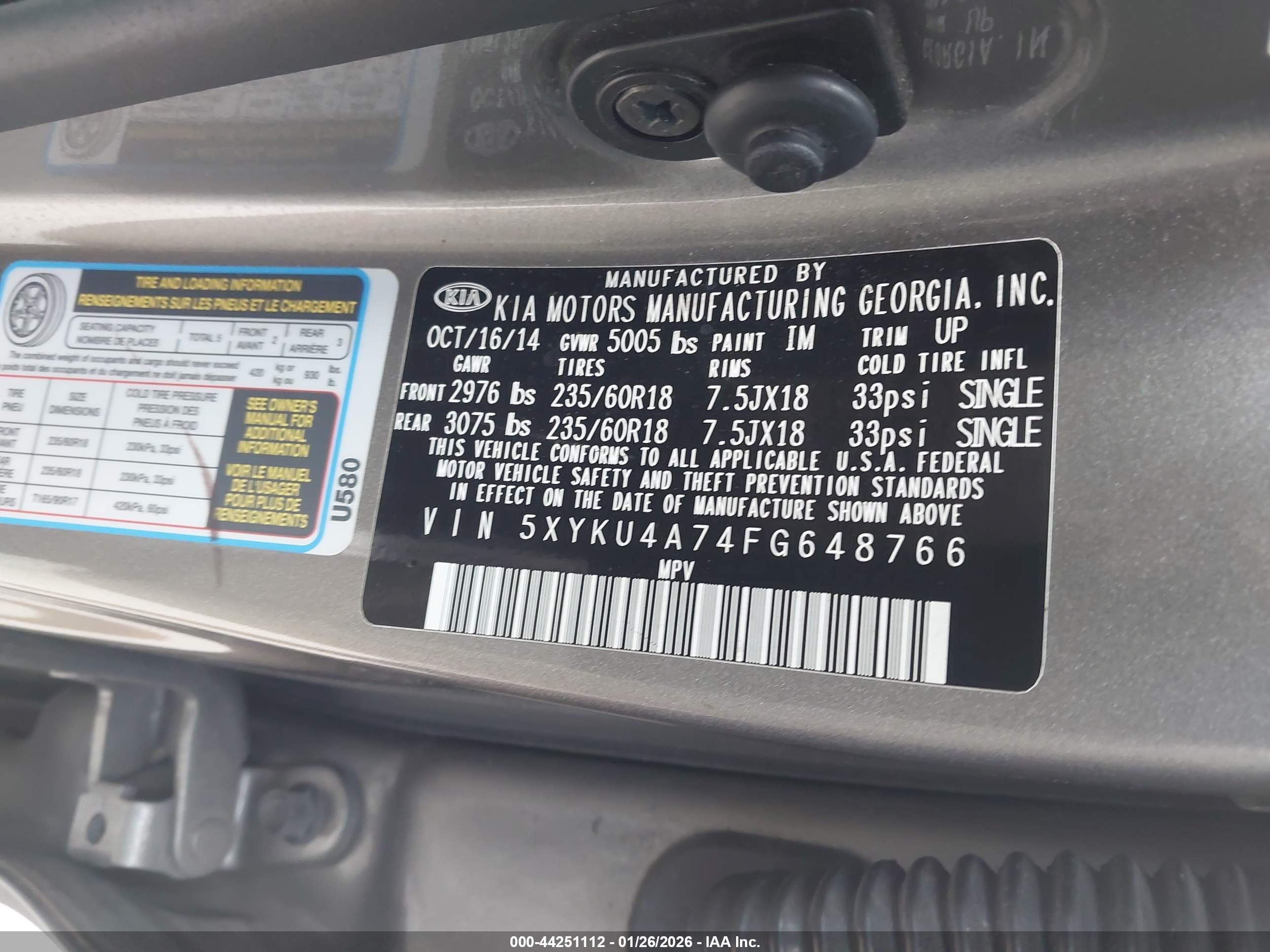 KIA SORENTO image 9