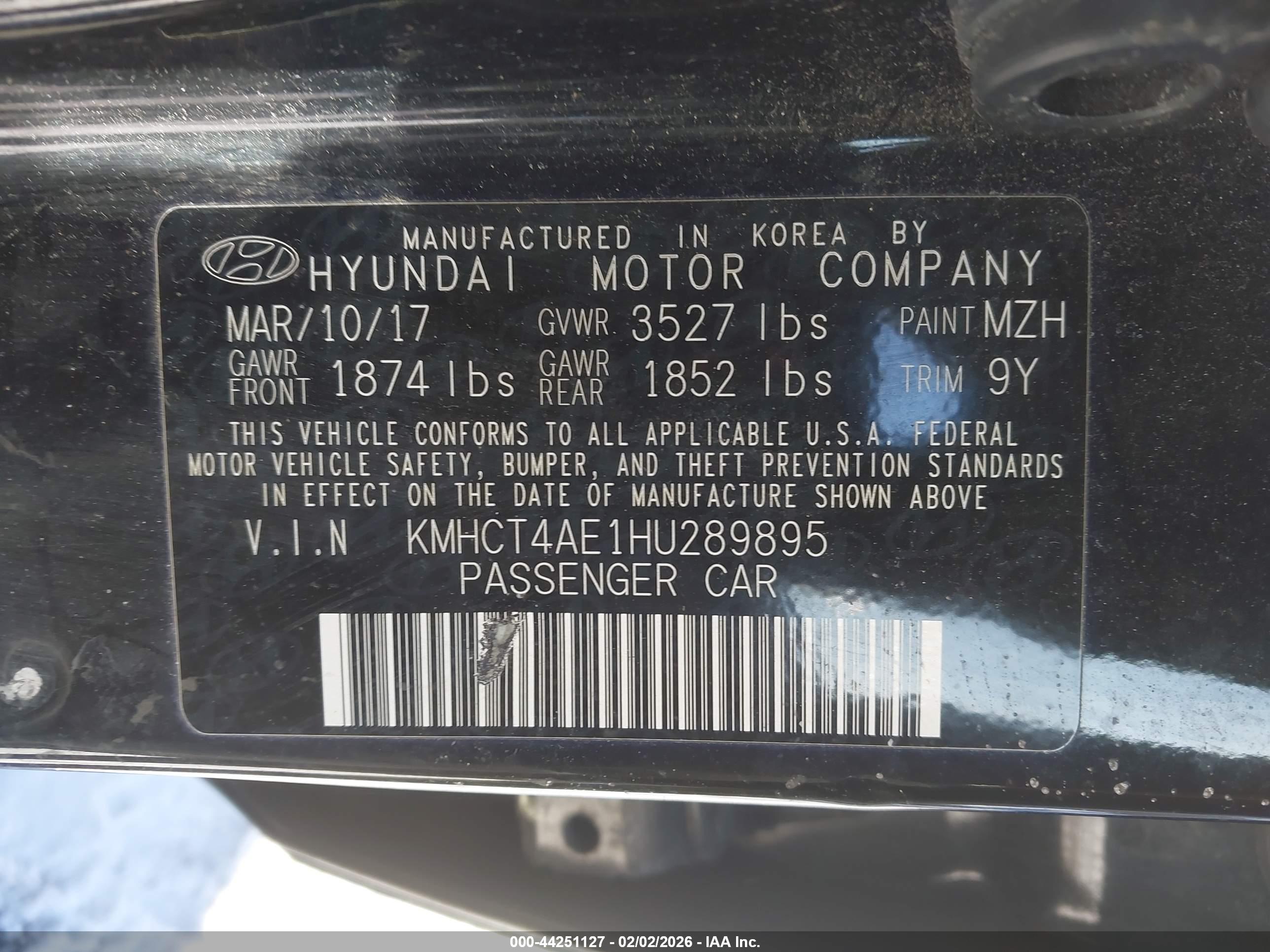 HYUNDAI ACCENT image 9