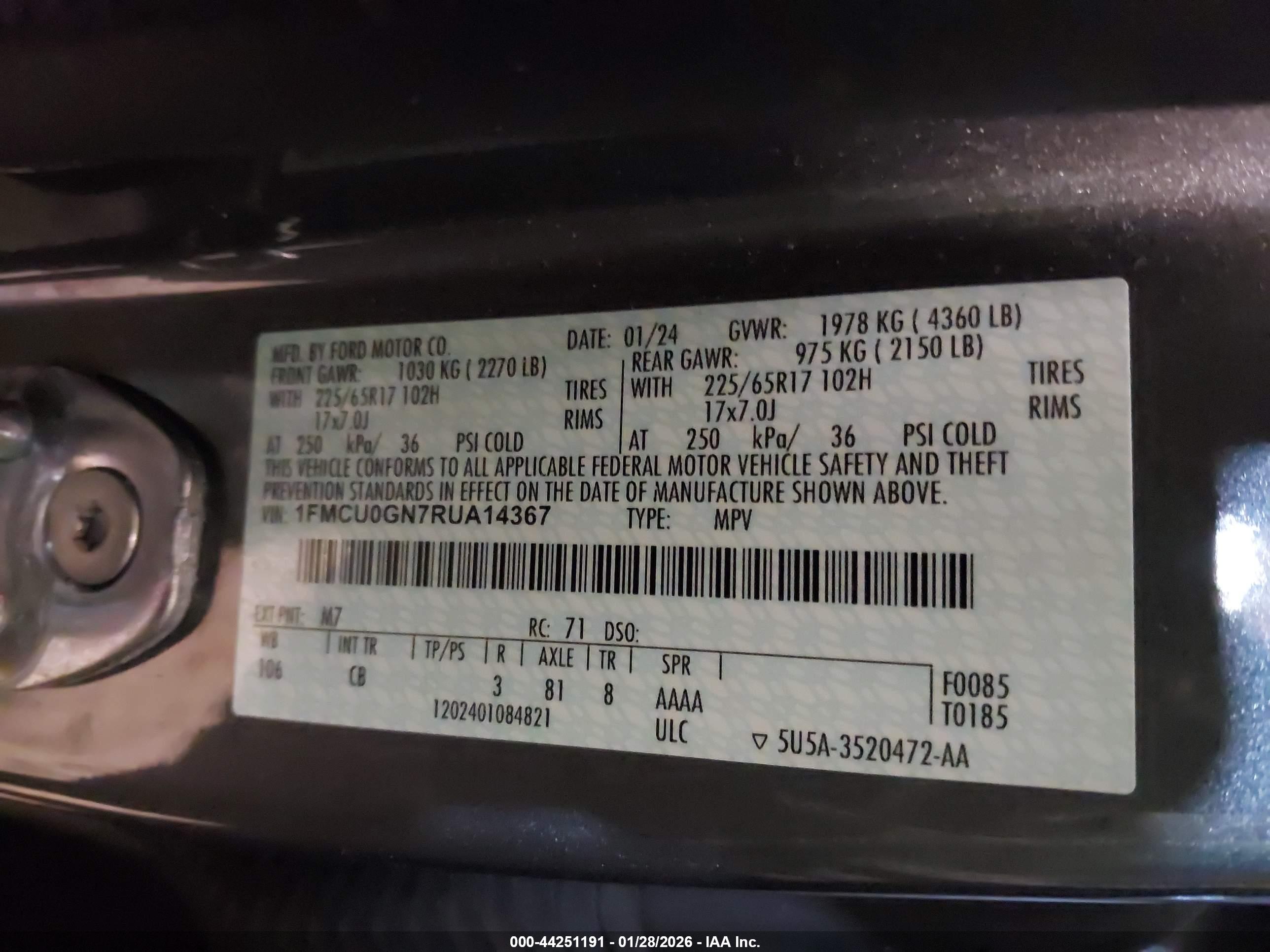 FORD ESCAPE image 9