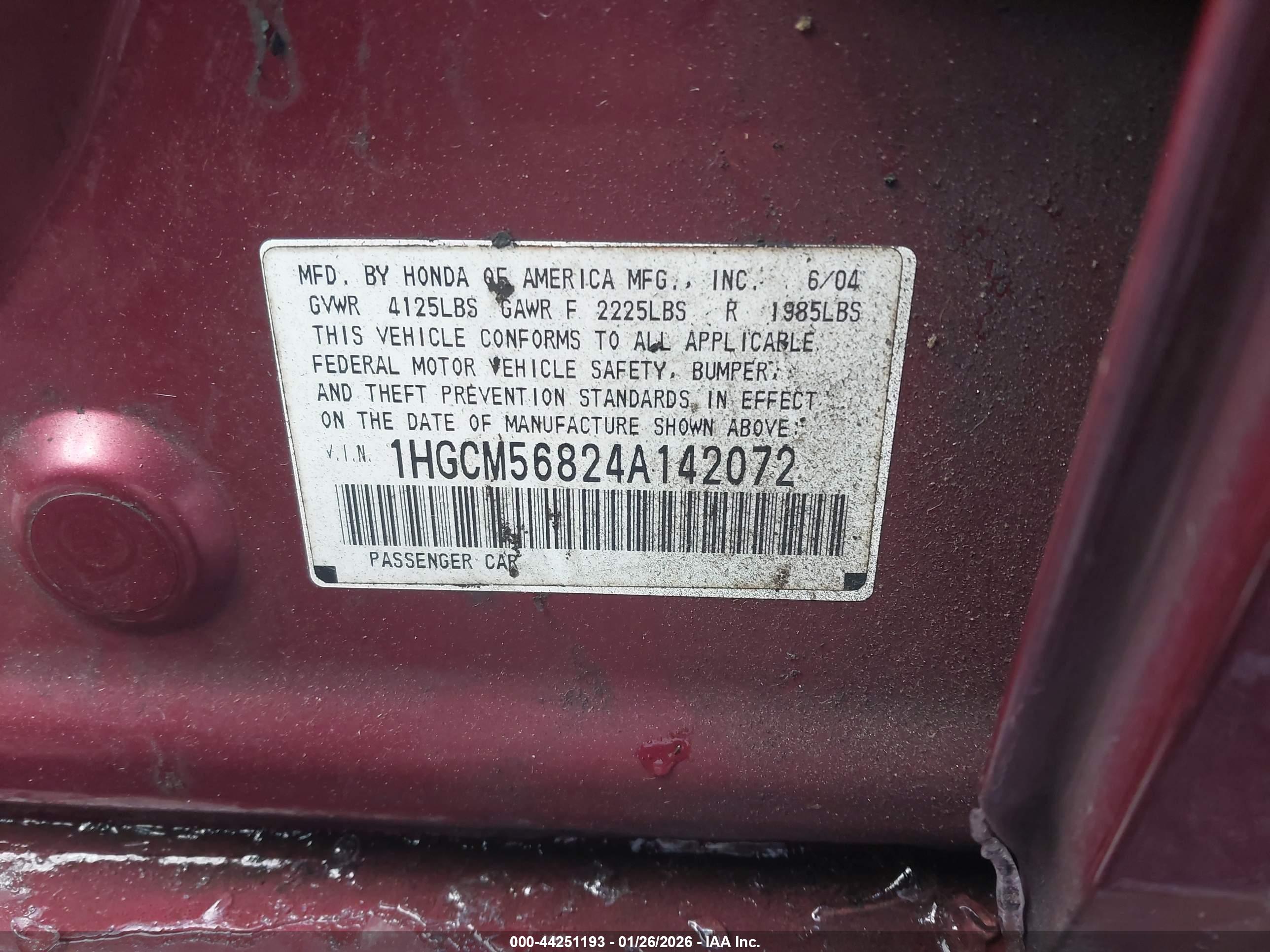 HONDA ACCORD image 9