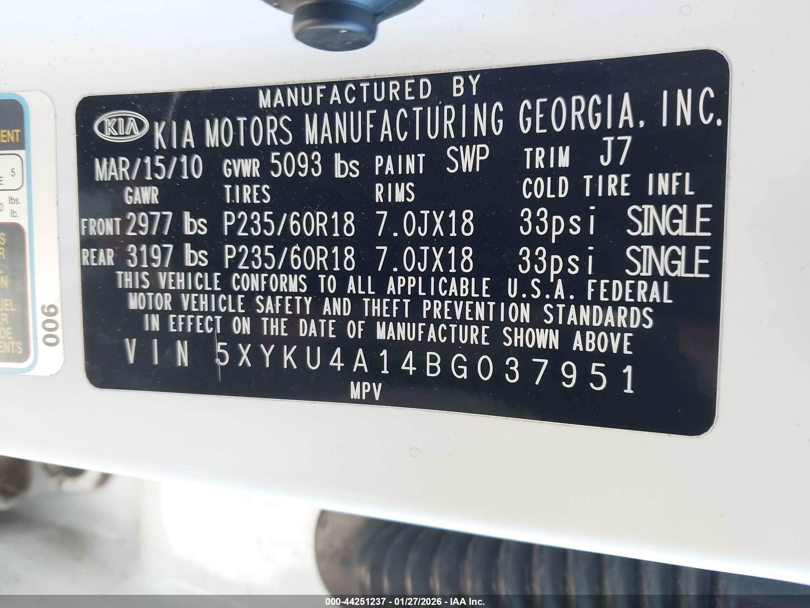 KIA SORENTO image 9