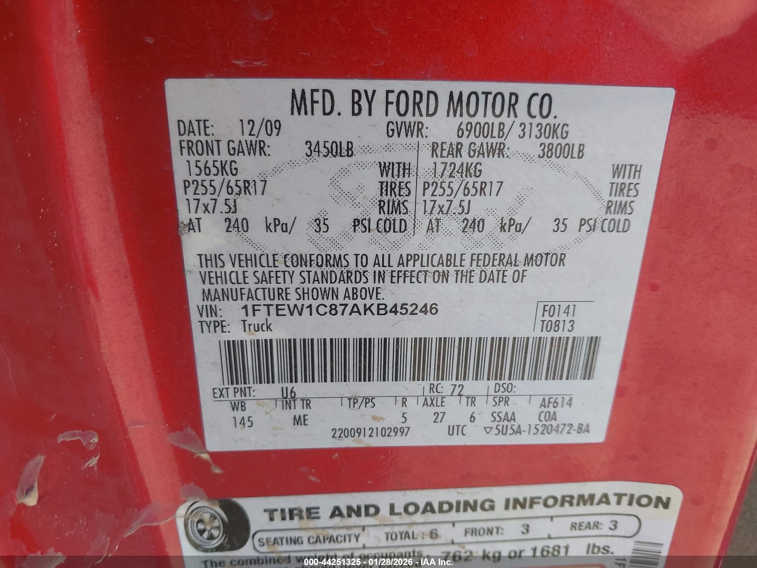 FORD F-150 image 9