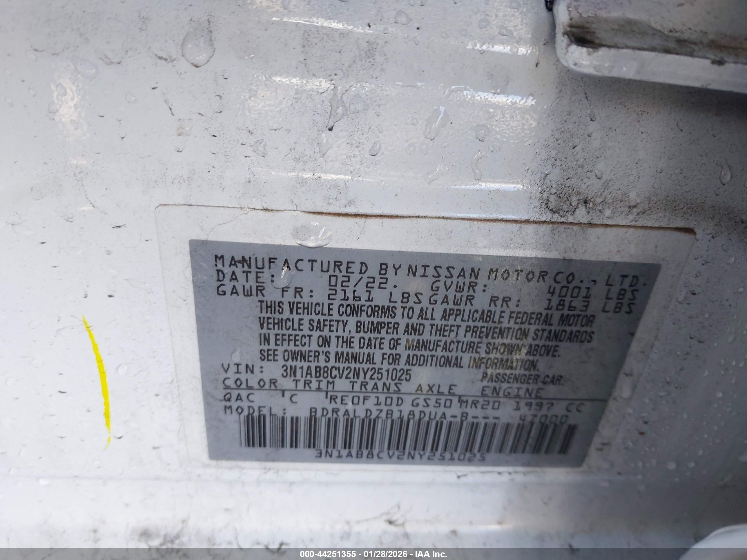 NISSAN SENTRA image 9