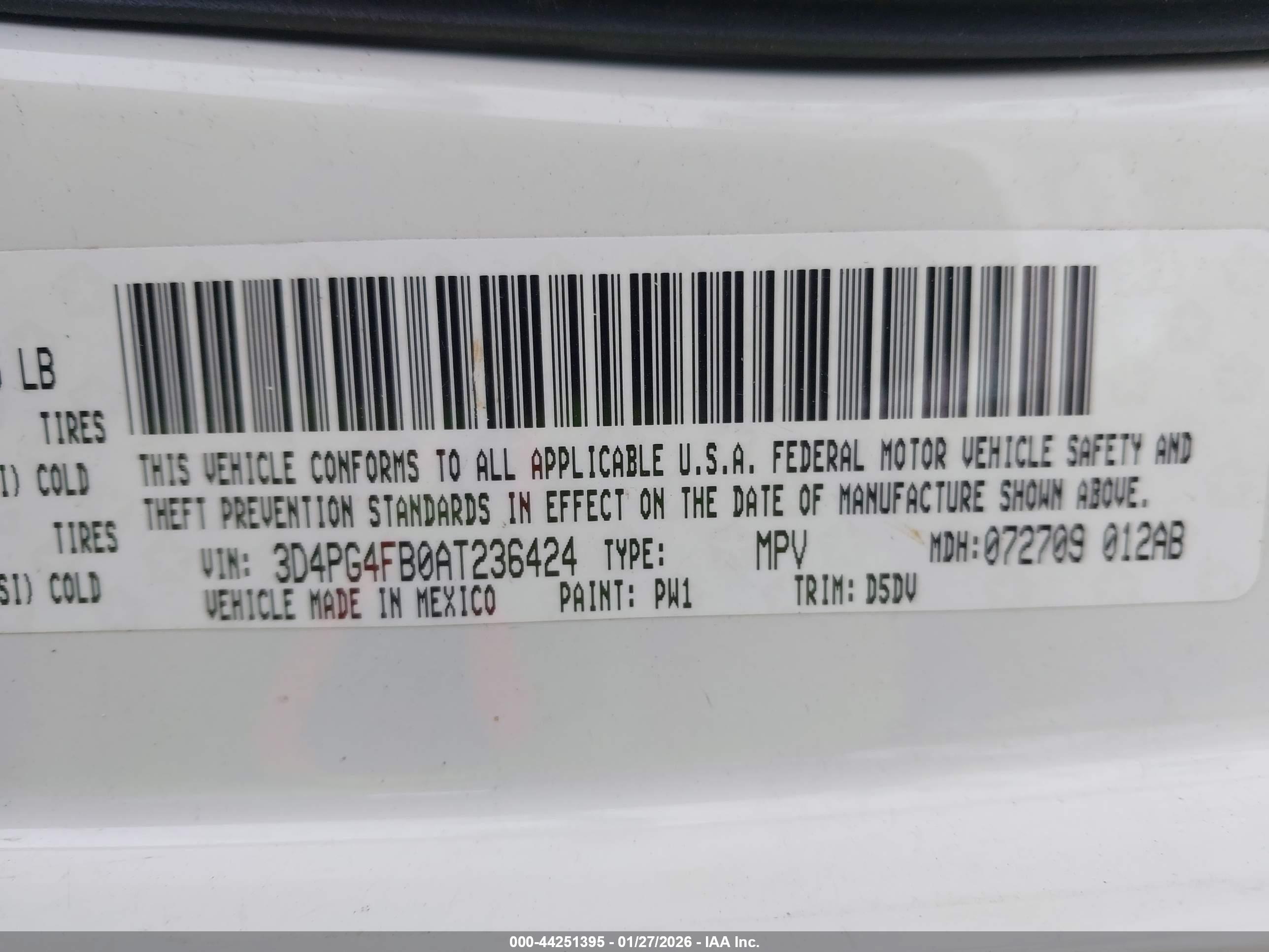 DODGE JOURNEY image 9