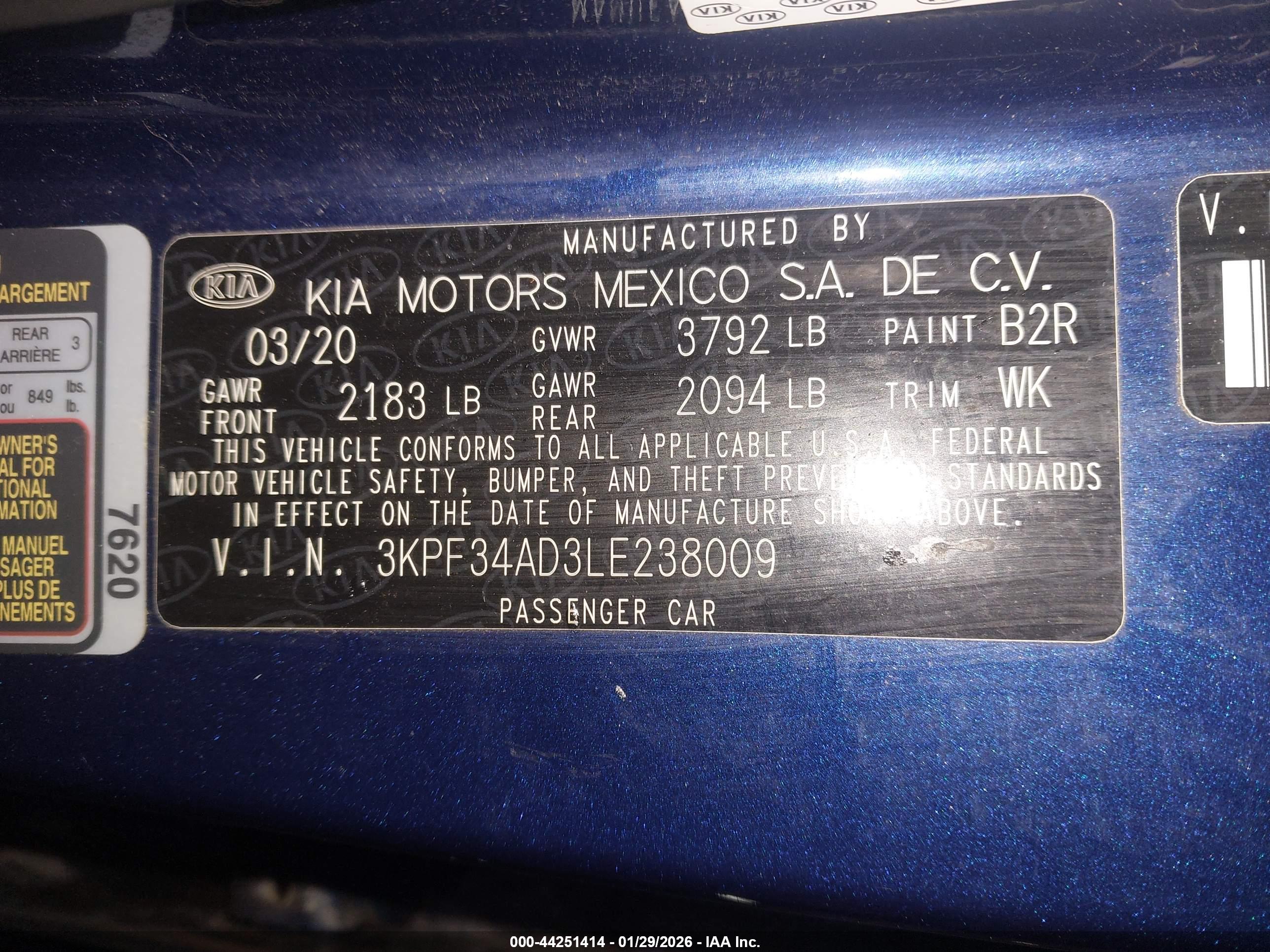 KIA FORTE image 9