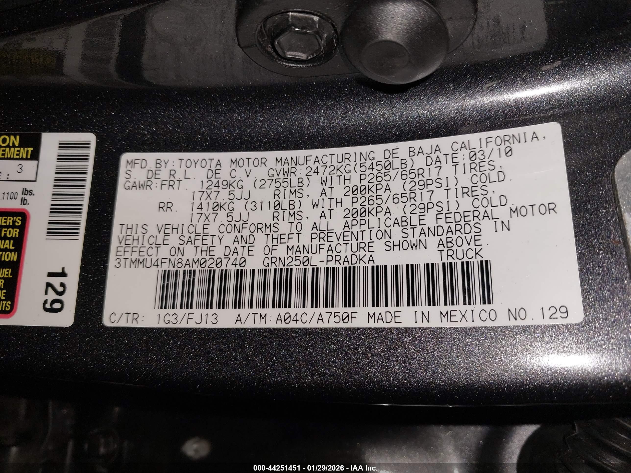TOYOTA TACOMA image 9