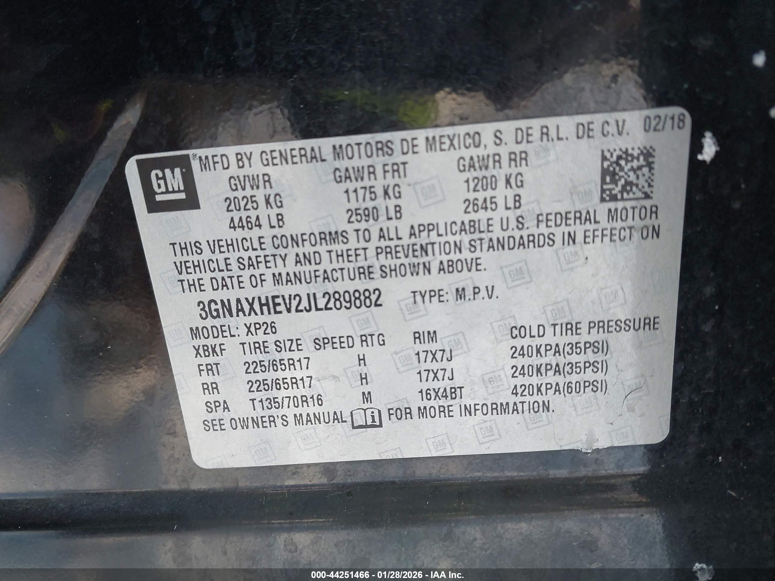 CHEVROLET EQUINOX image 9