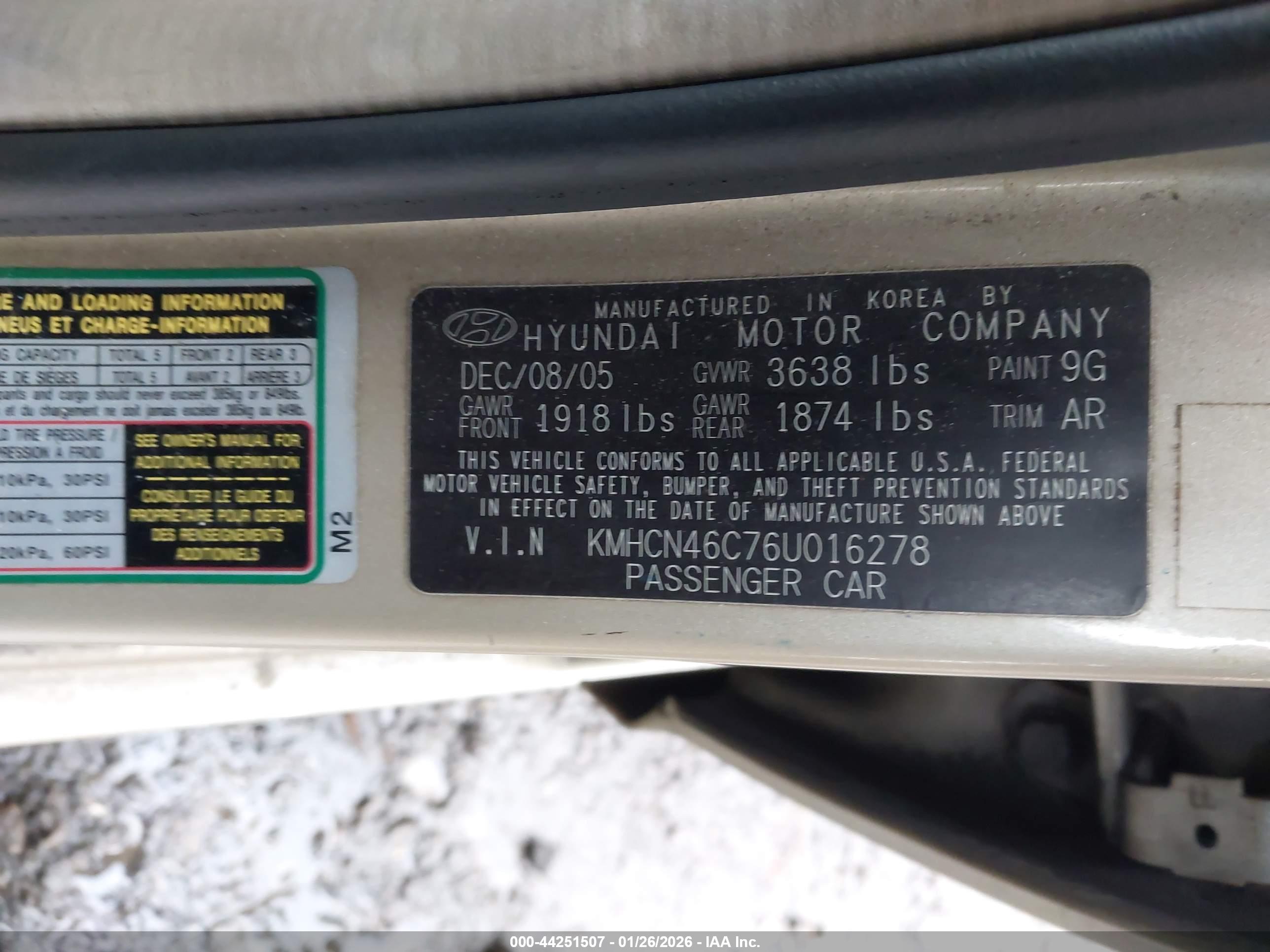 HYUNDAI ACCENT image 9