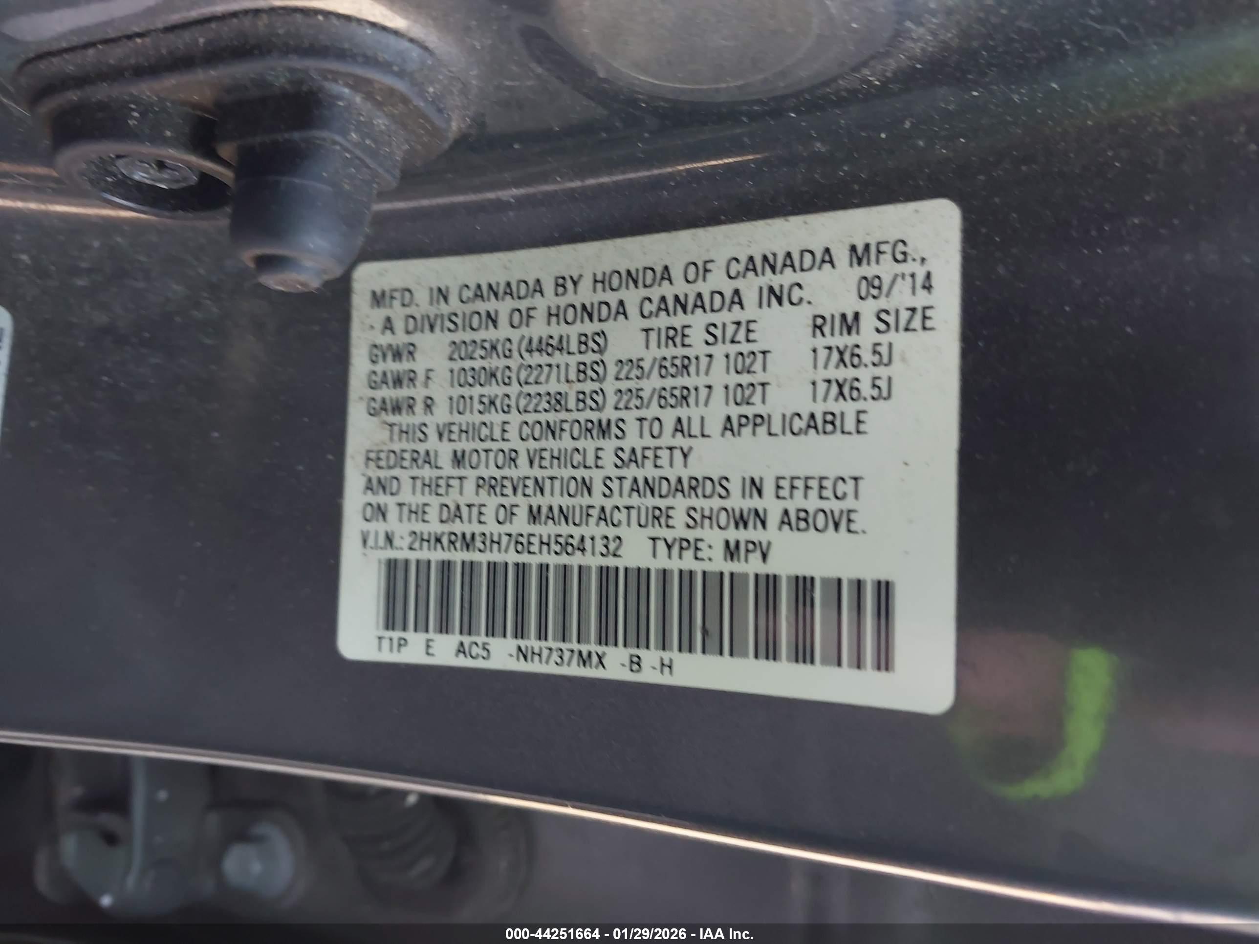 HONDA CR-V image 9