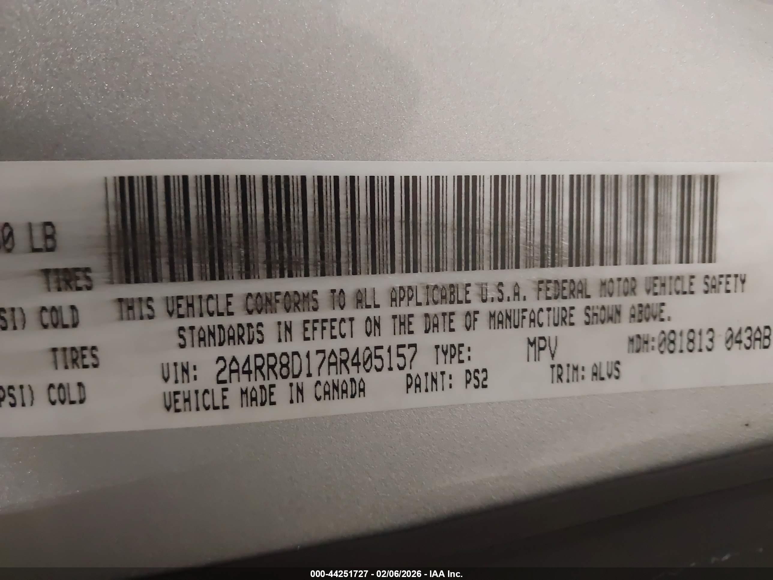 CHRYSLER TOWN image 9