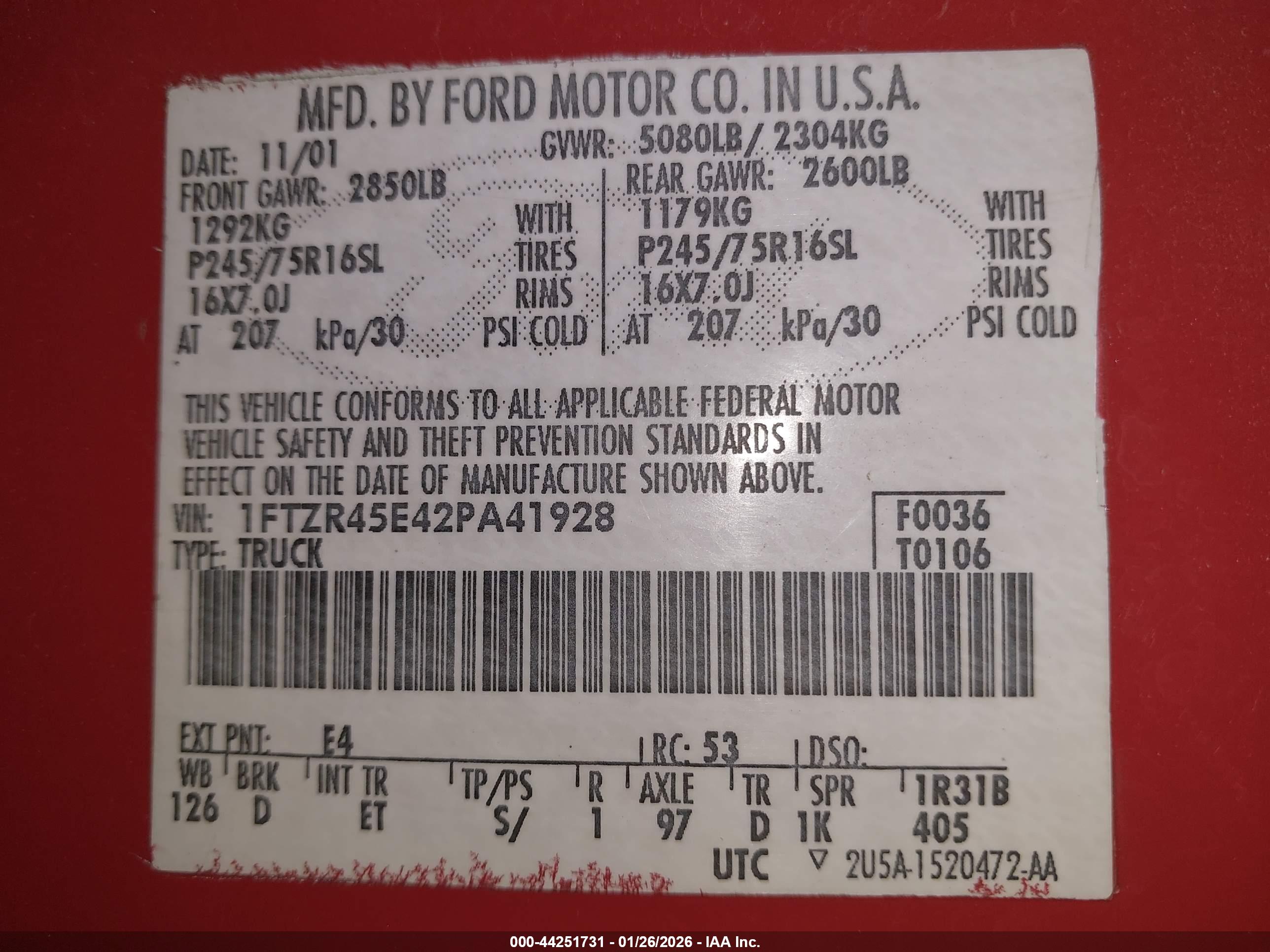 FORD RANGER image 9