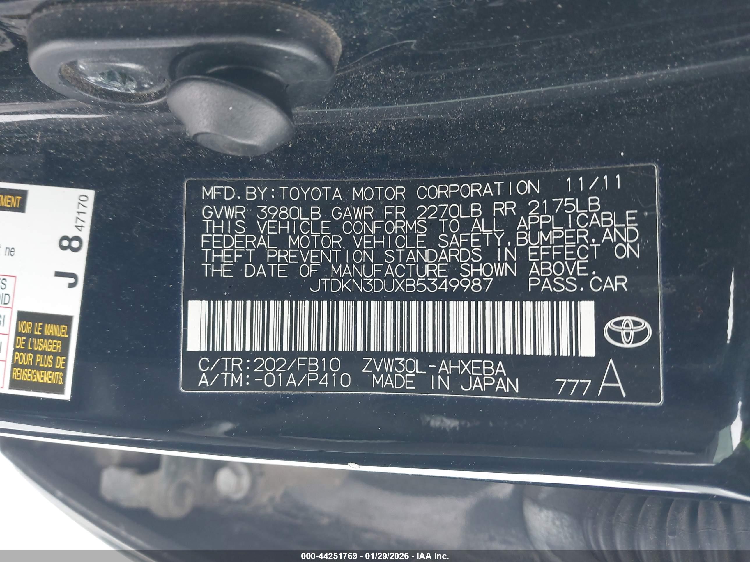 TOYOTA PRIUS image 9
