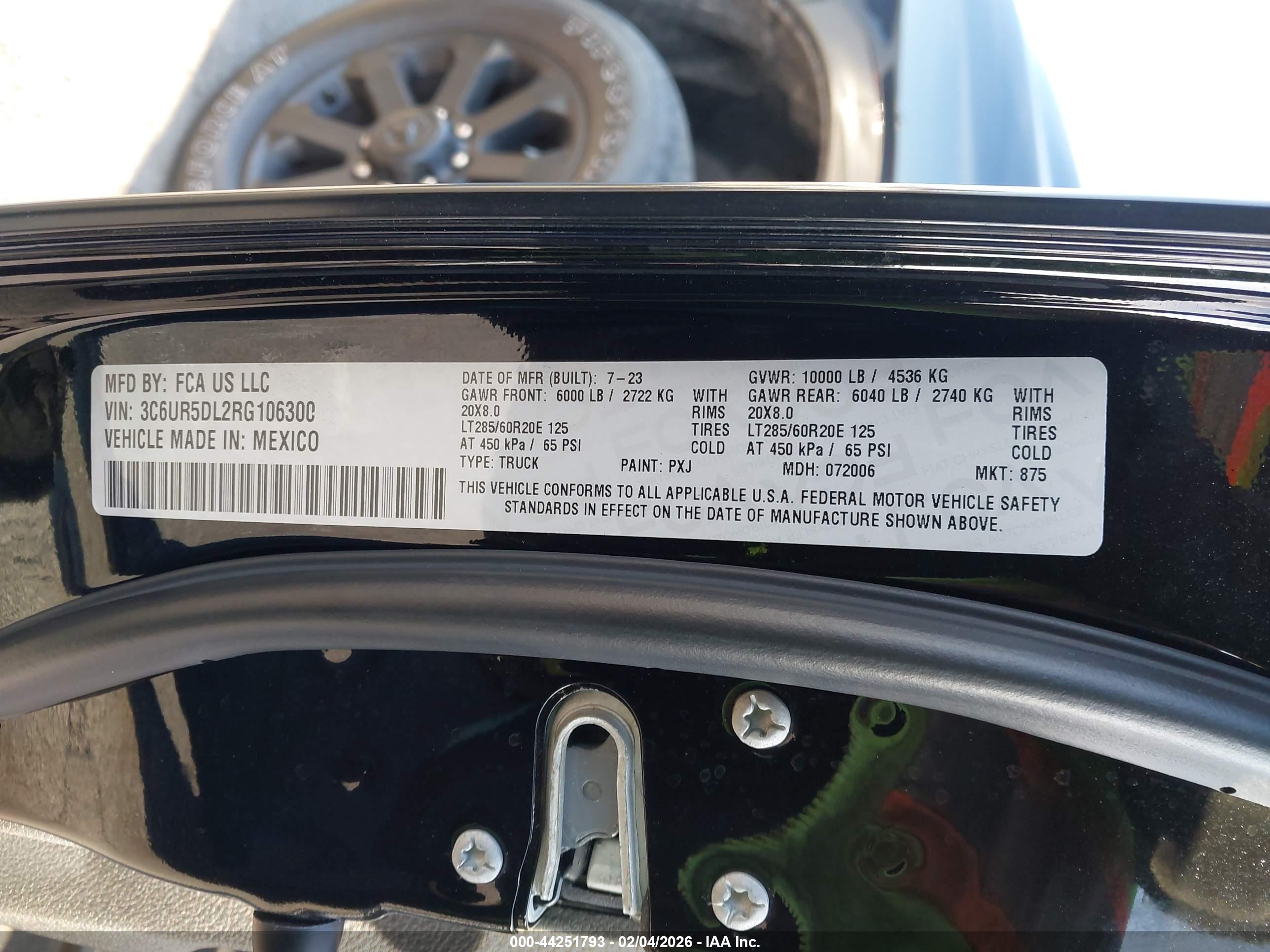 RAM 2500 image 9