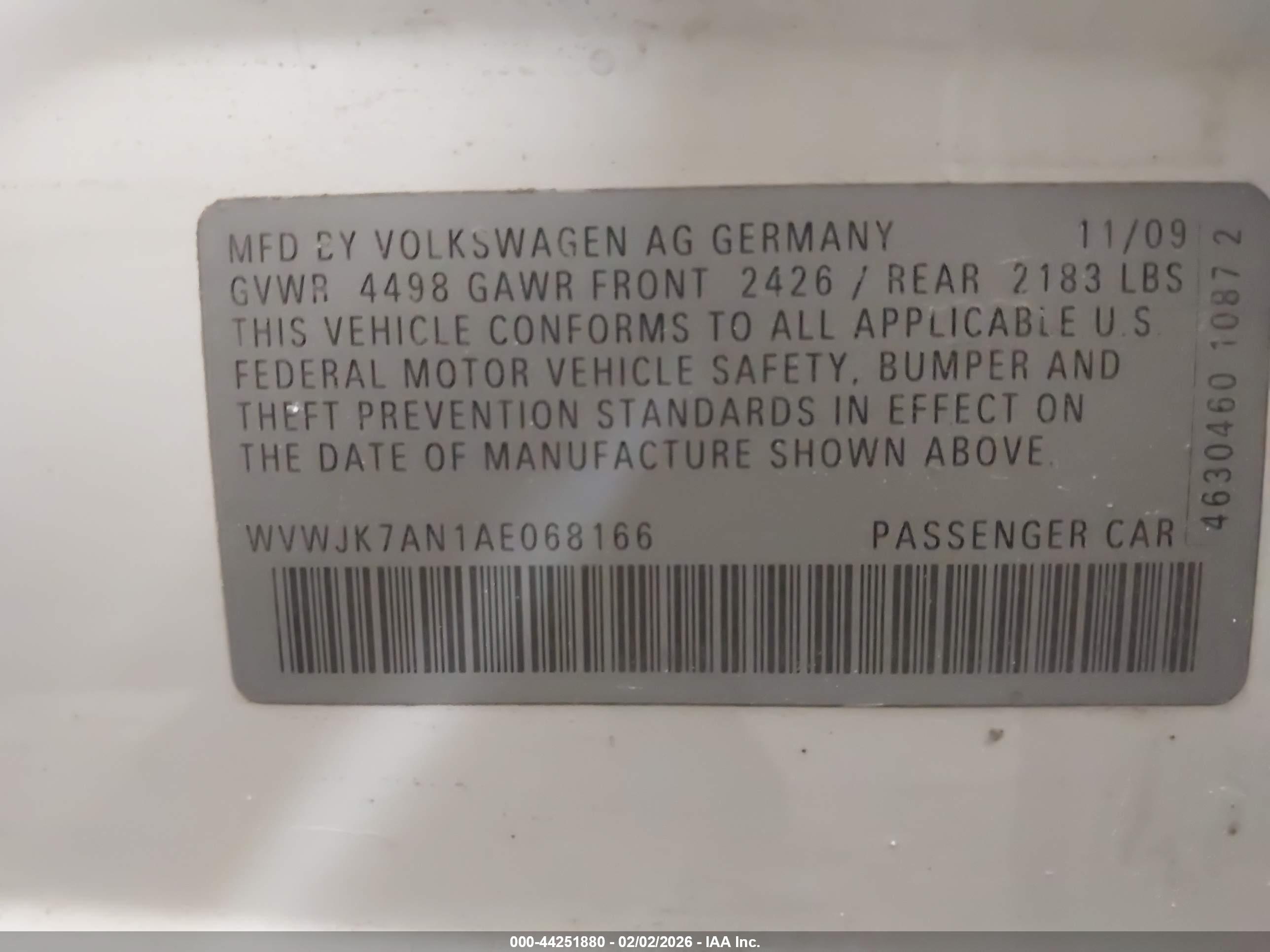 VOLKSWAGEN PASSAT image 9