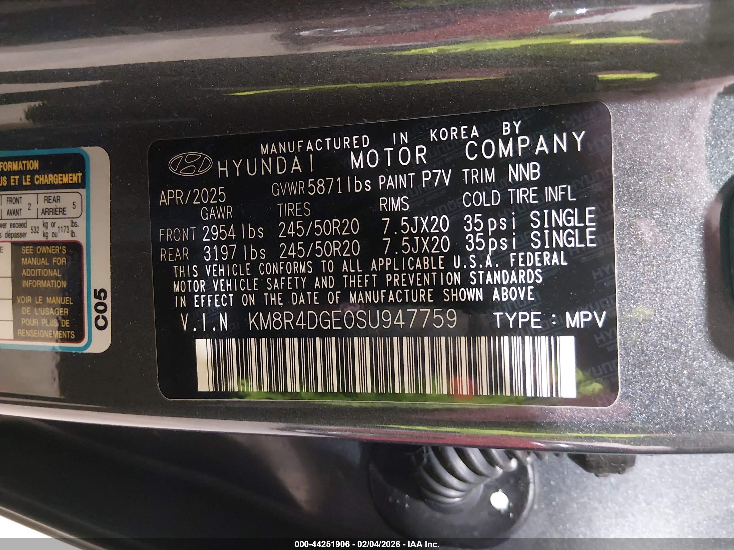 HYUNDAI PALISADE image 9