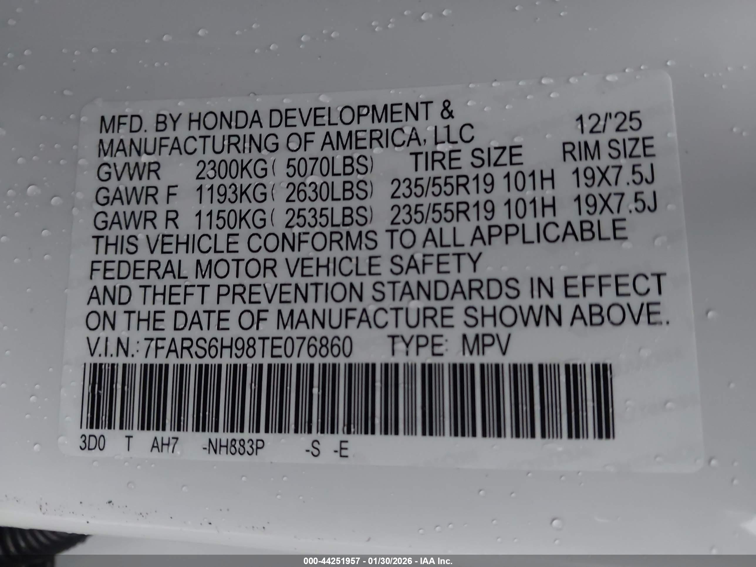 HONDA CR-V image 9
