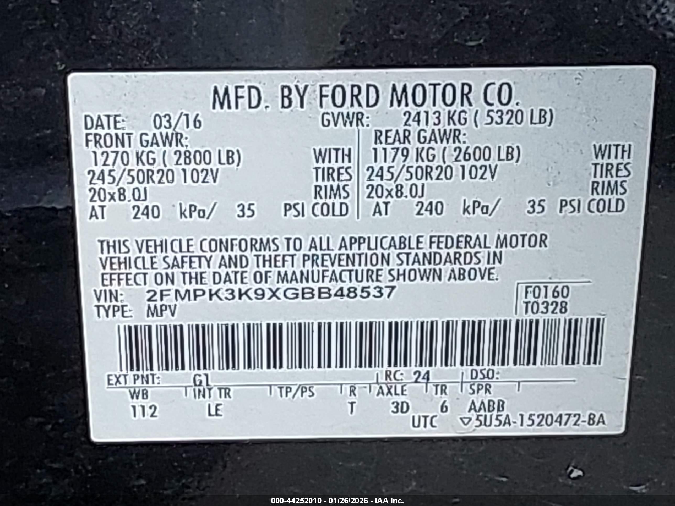 FORD EDGE image 9