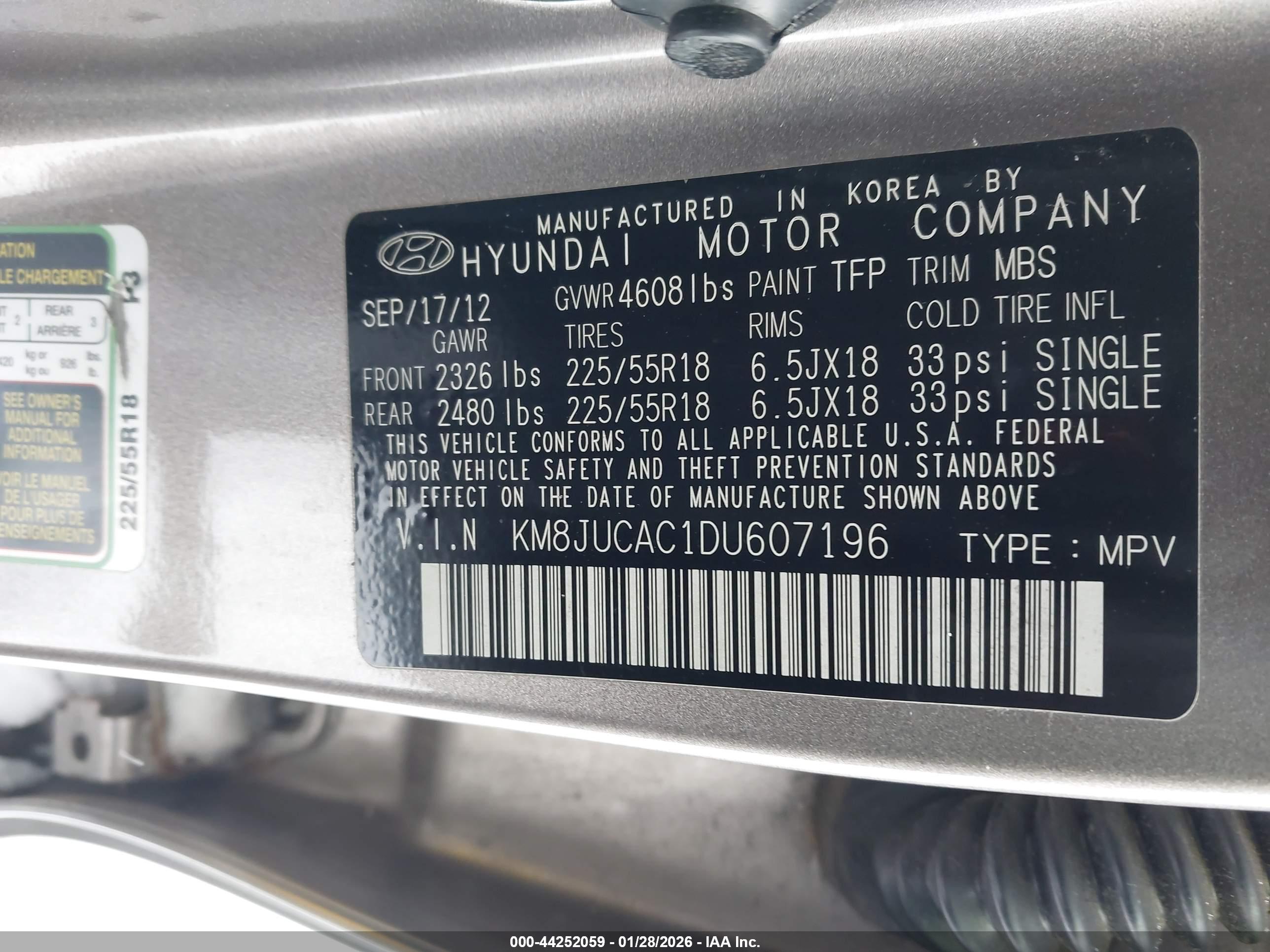 HYUNDAI TUCSON image 9