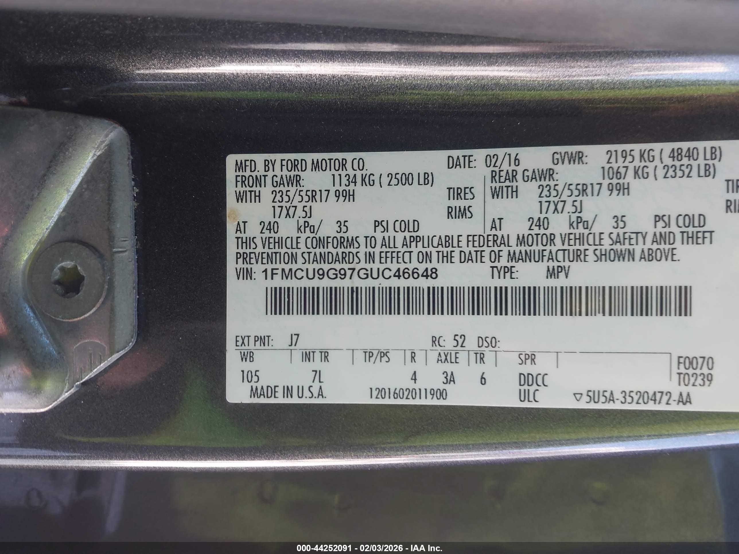 FORD ESCAPE image 9