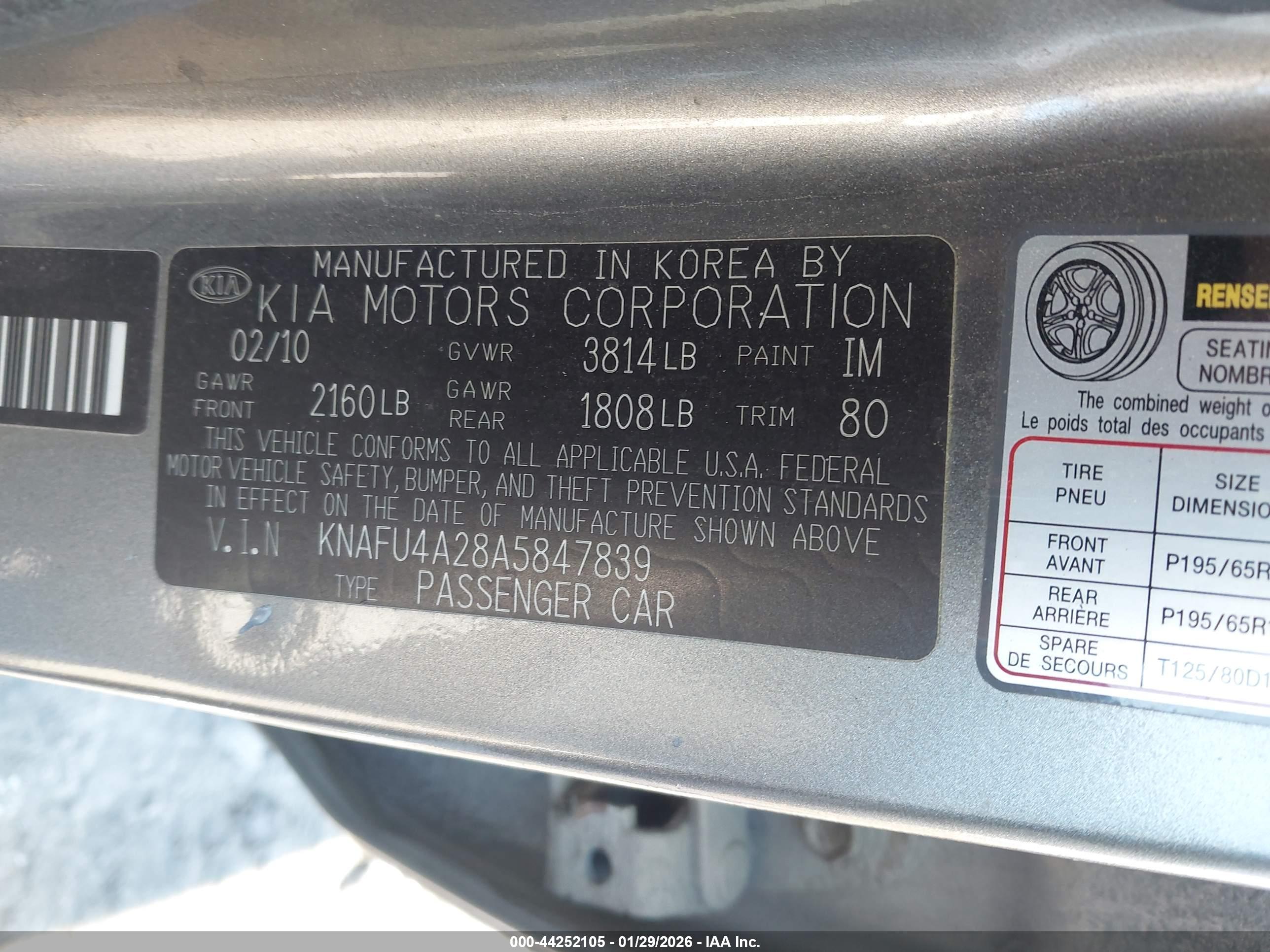 KIA FORTE image 9