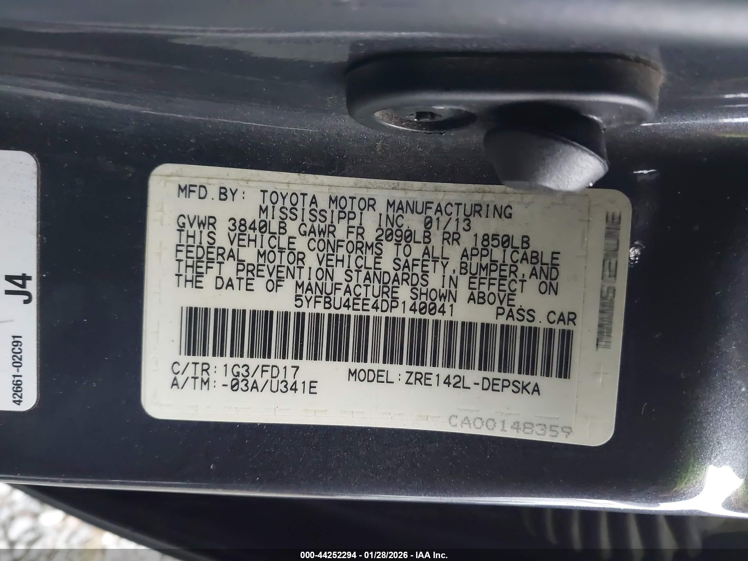 TOYOTA COROLLA image 9
