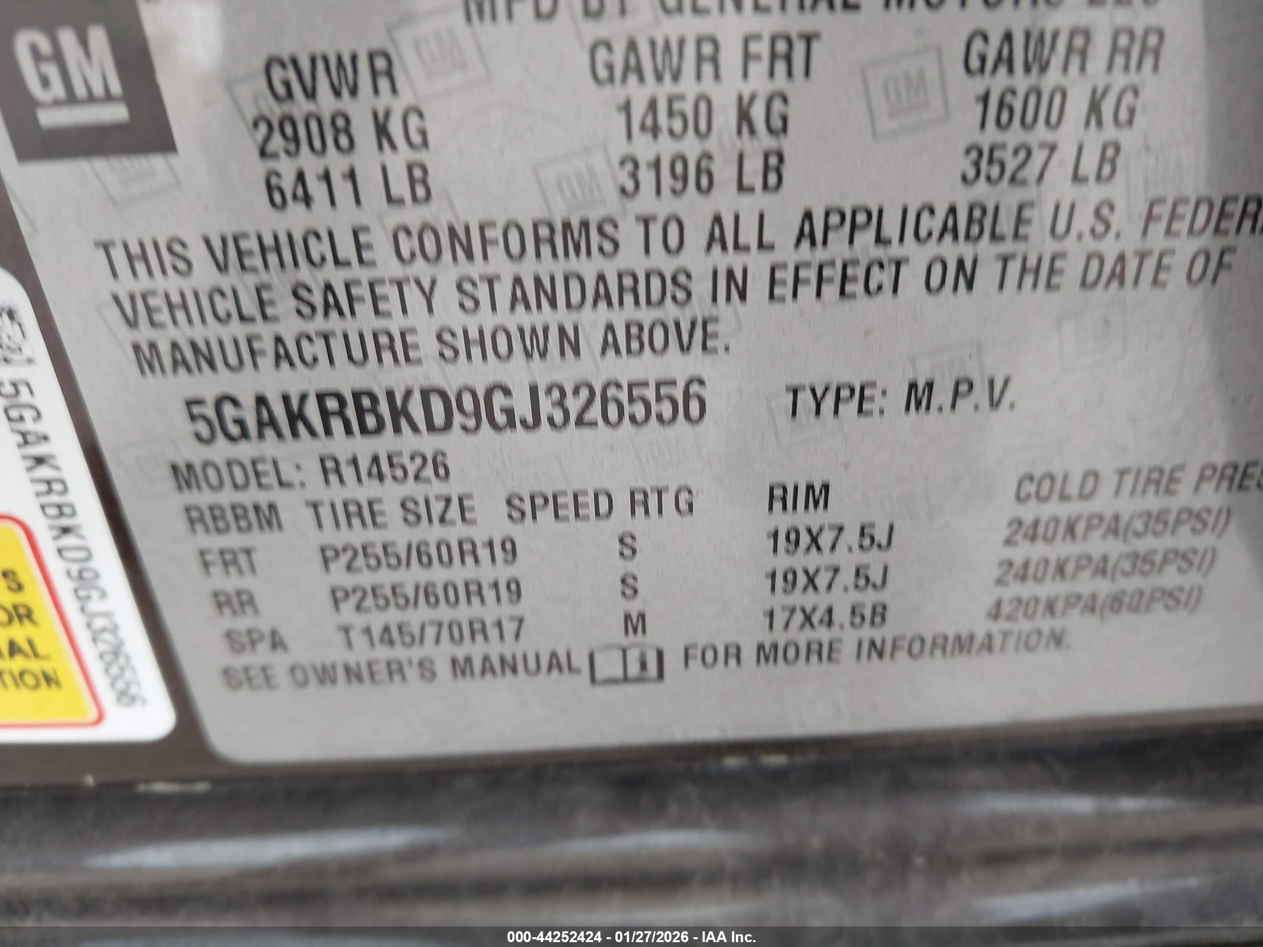 BUICK ENCLAVE image 9