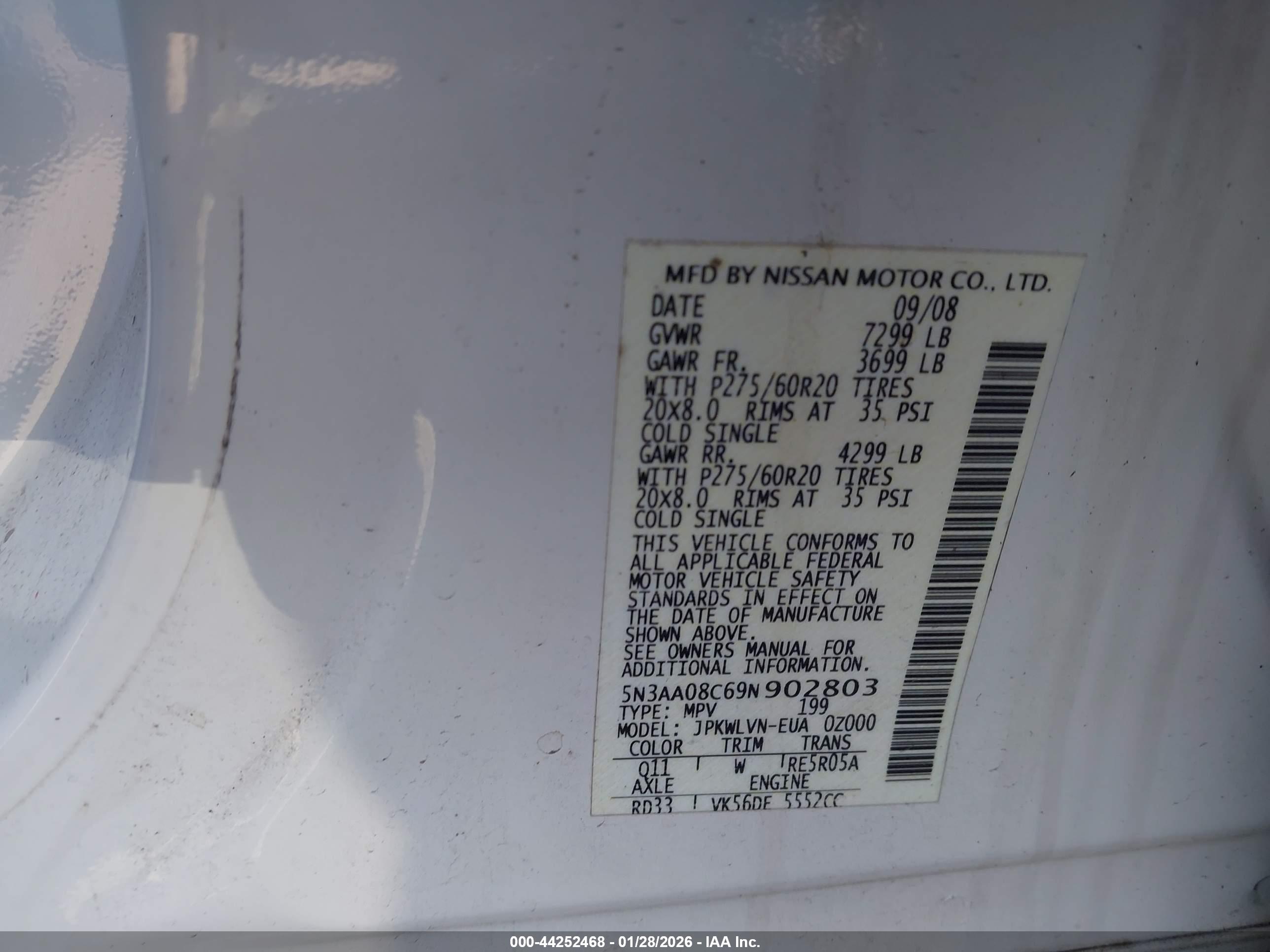 INFINITI QX56 image 9