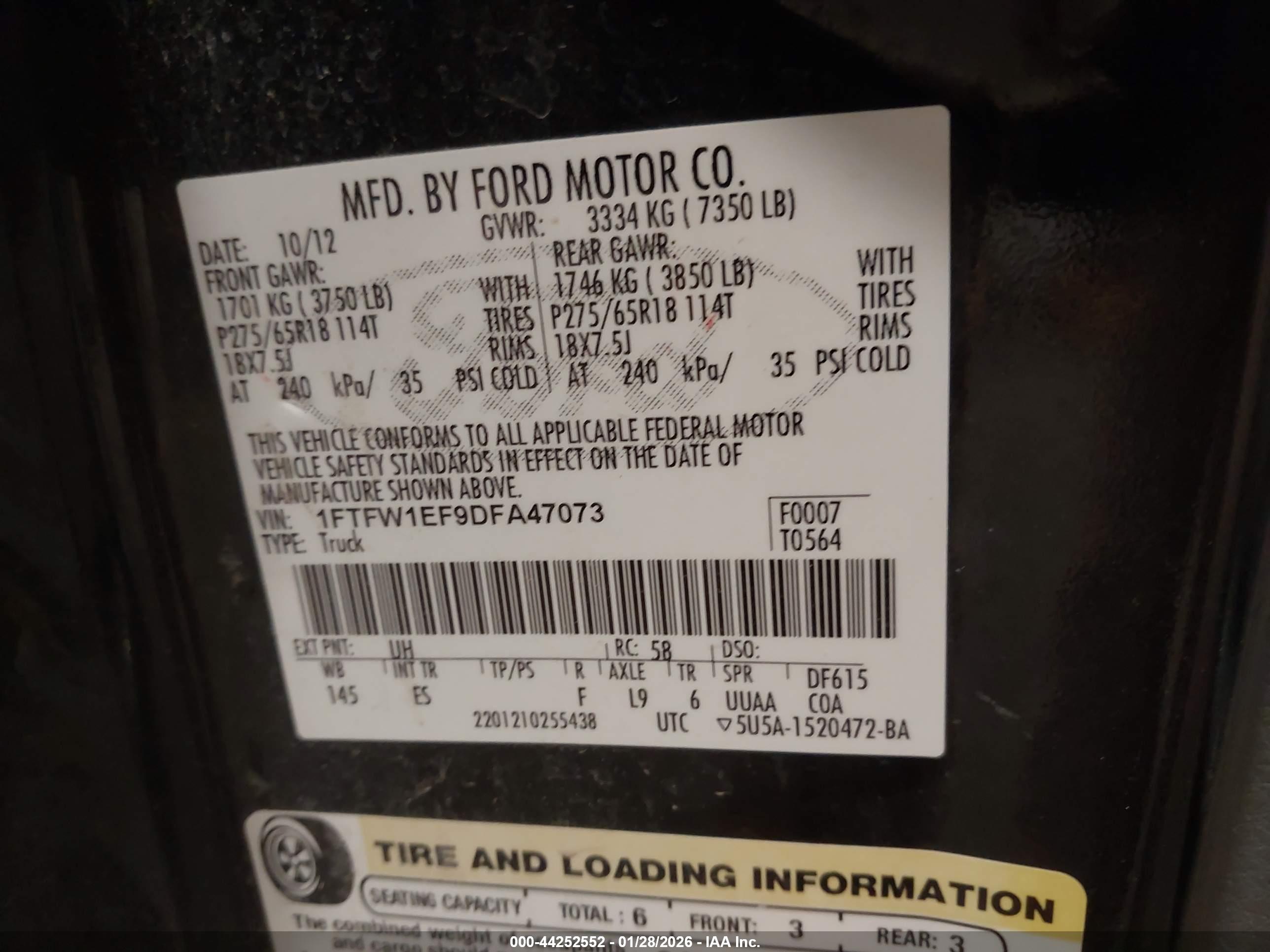 FORD F-150 image 9