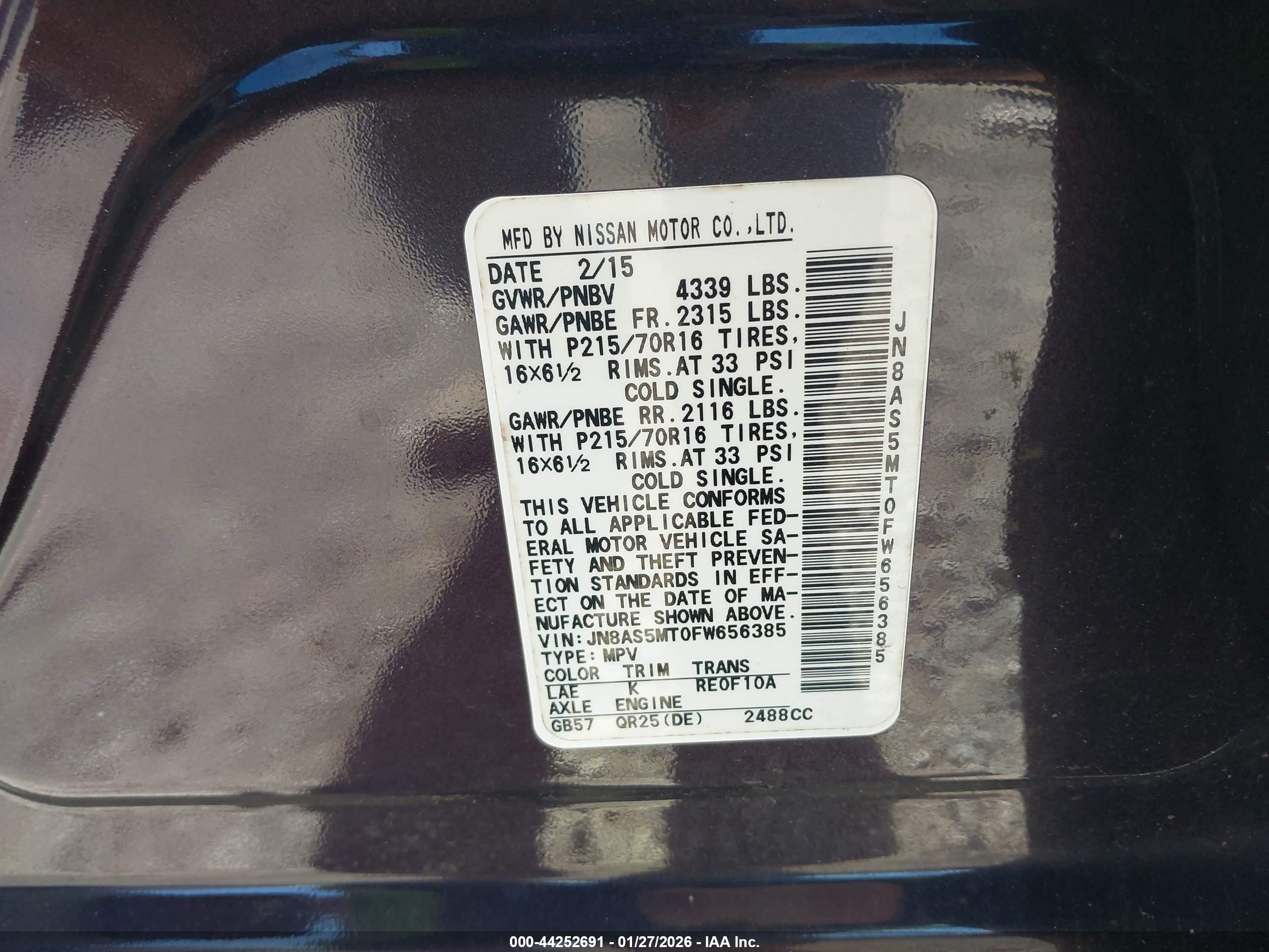 NISSAN ROGUE image 9