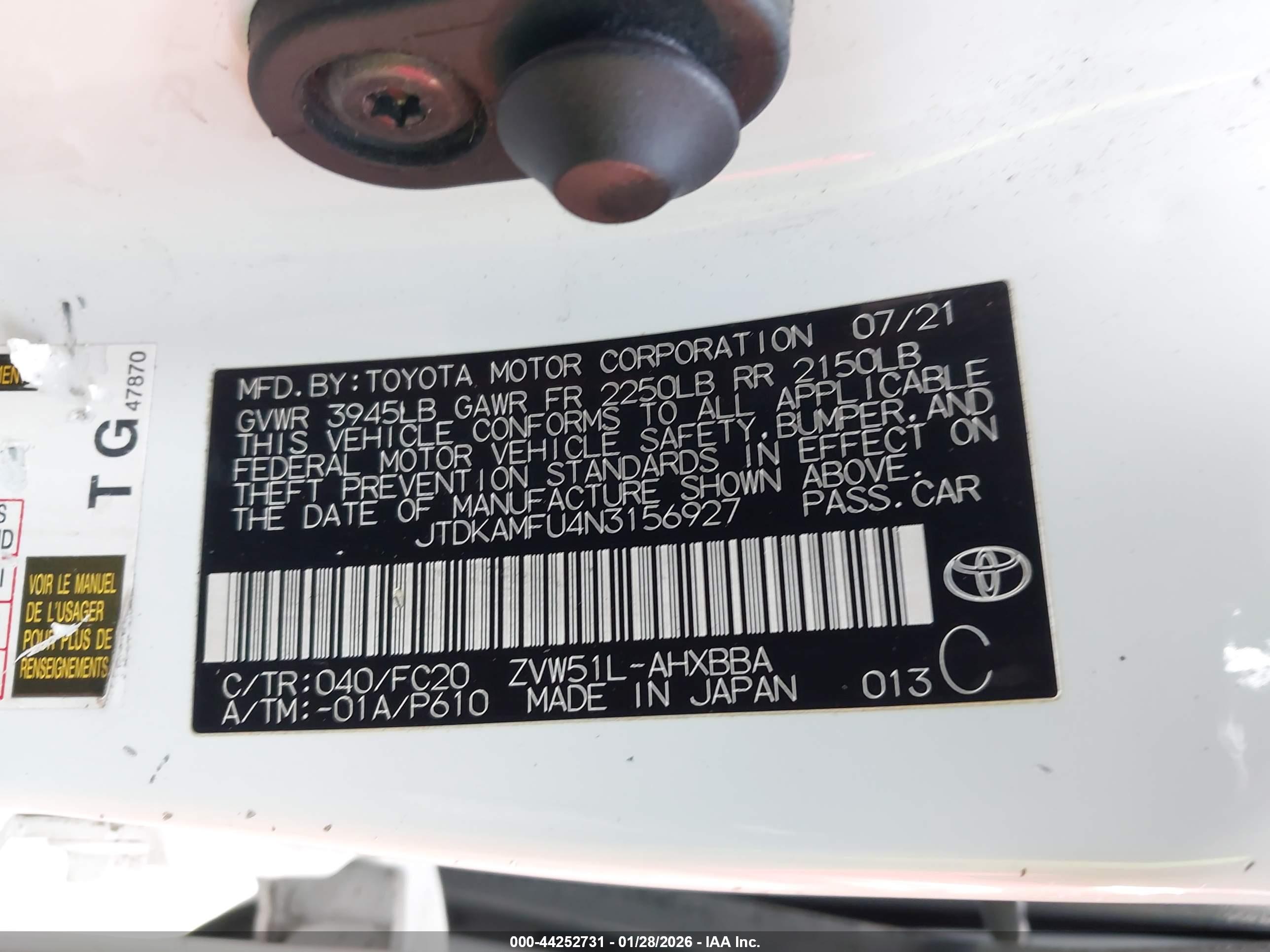 TOYOTA PRIUS image 9