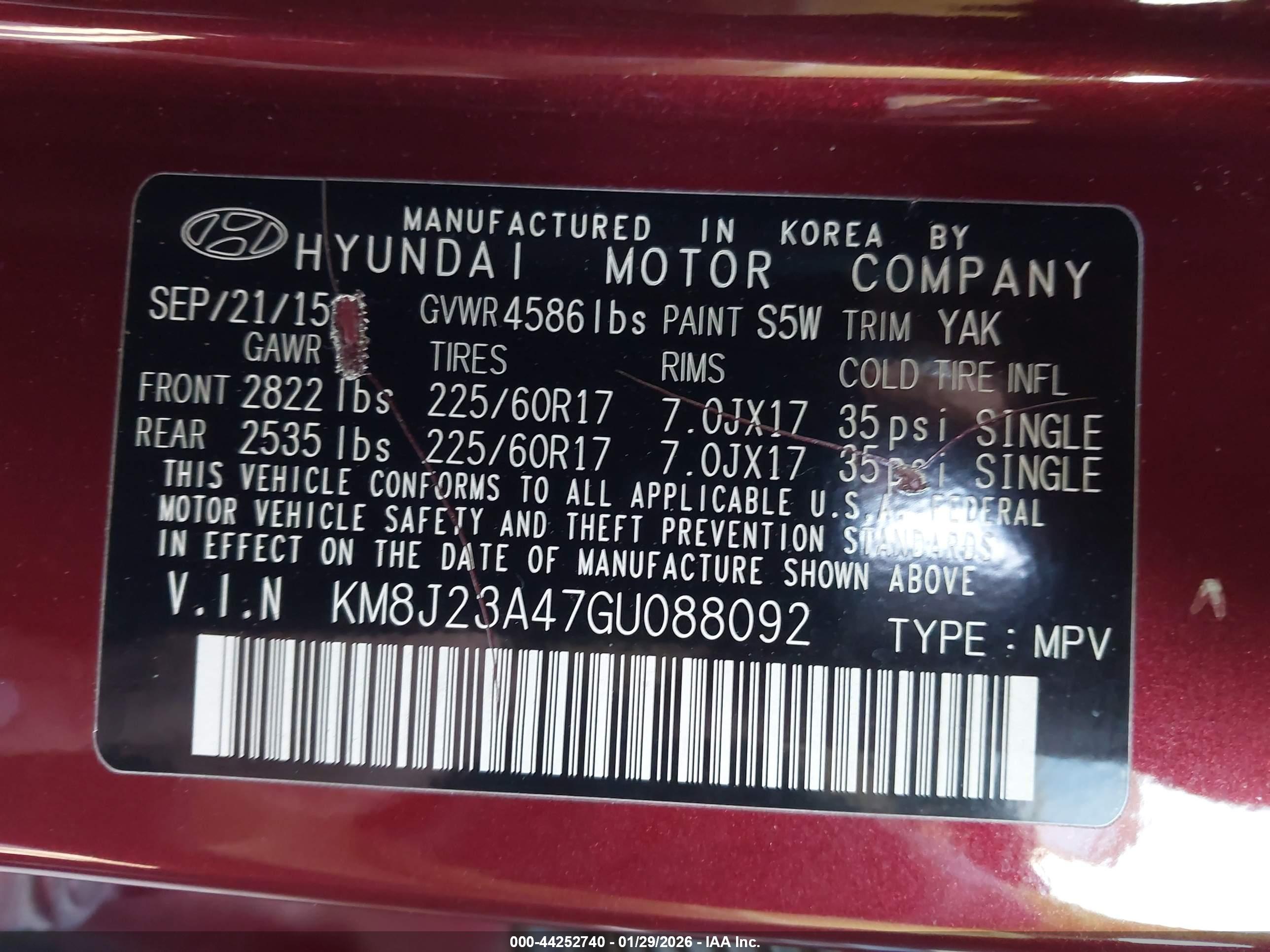 HYUNDAI TUCSON image 9