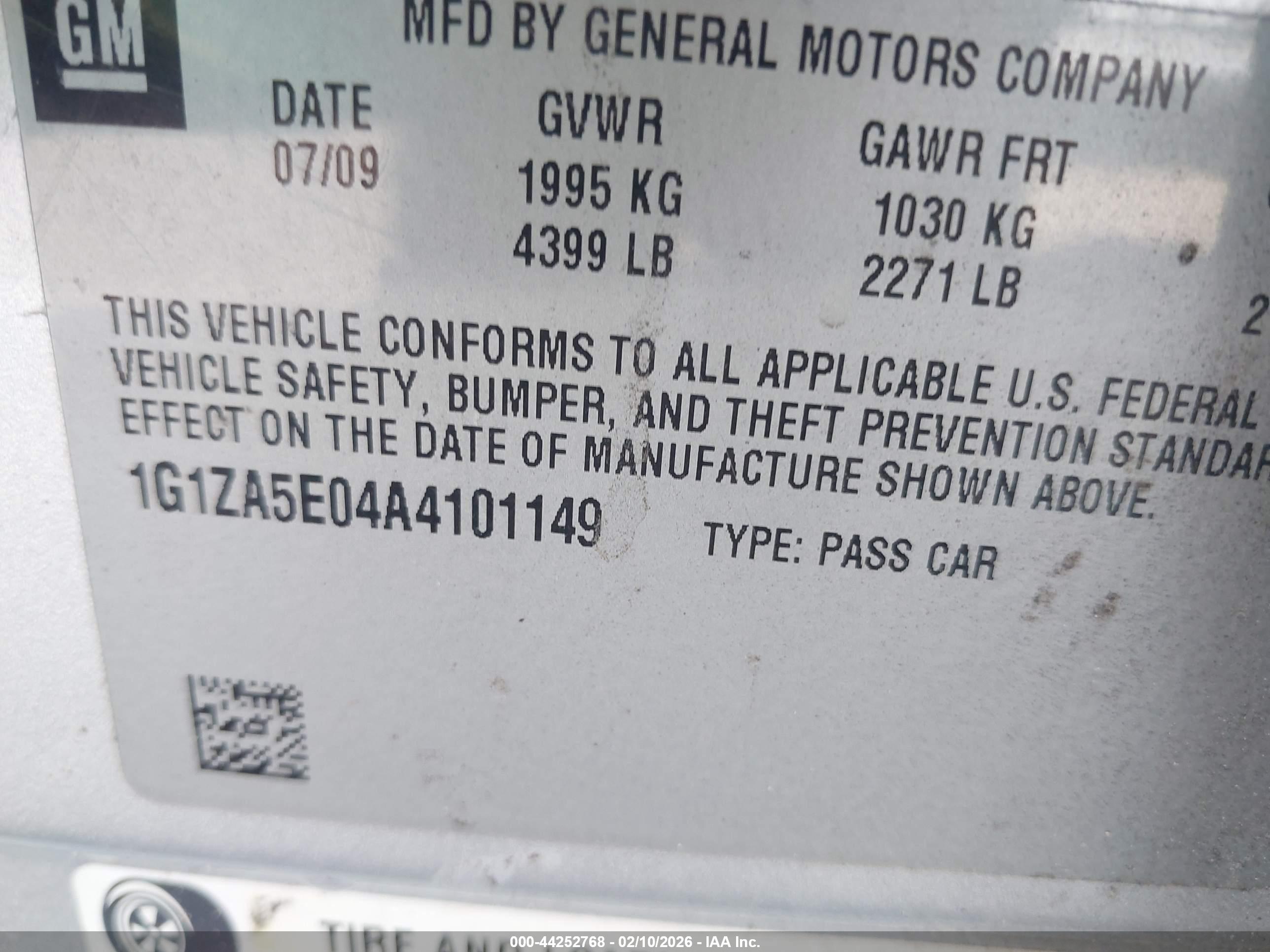CHEVROLET MALIBU image 9