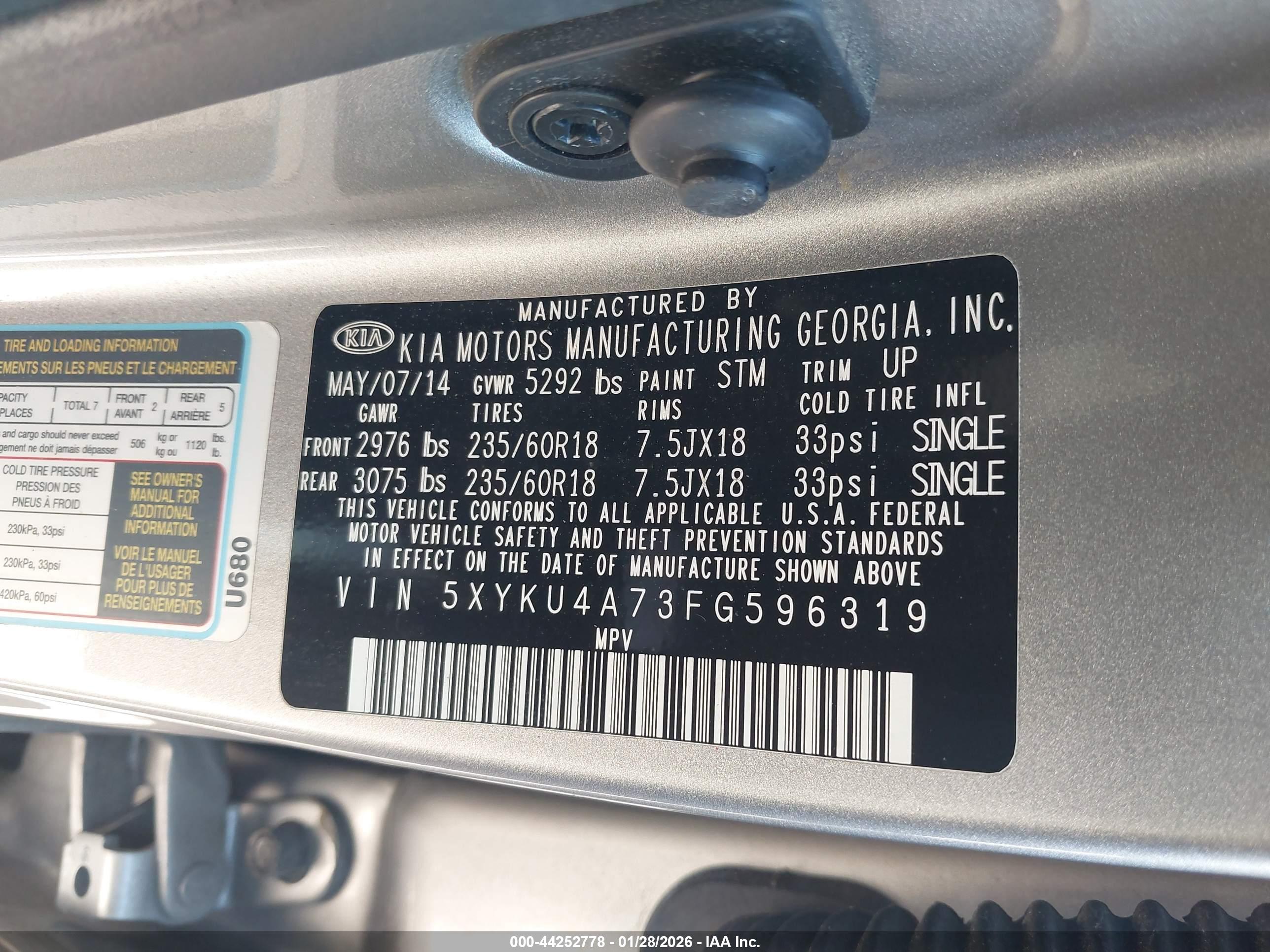 KIA SORENTO image 9