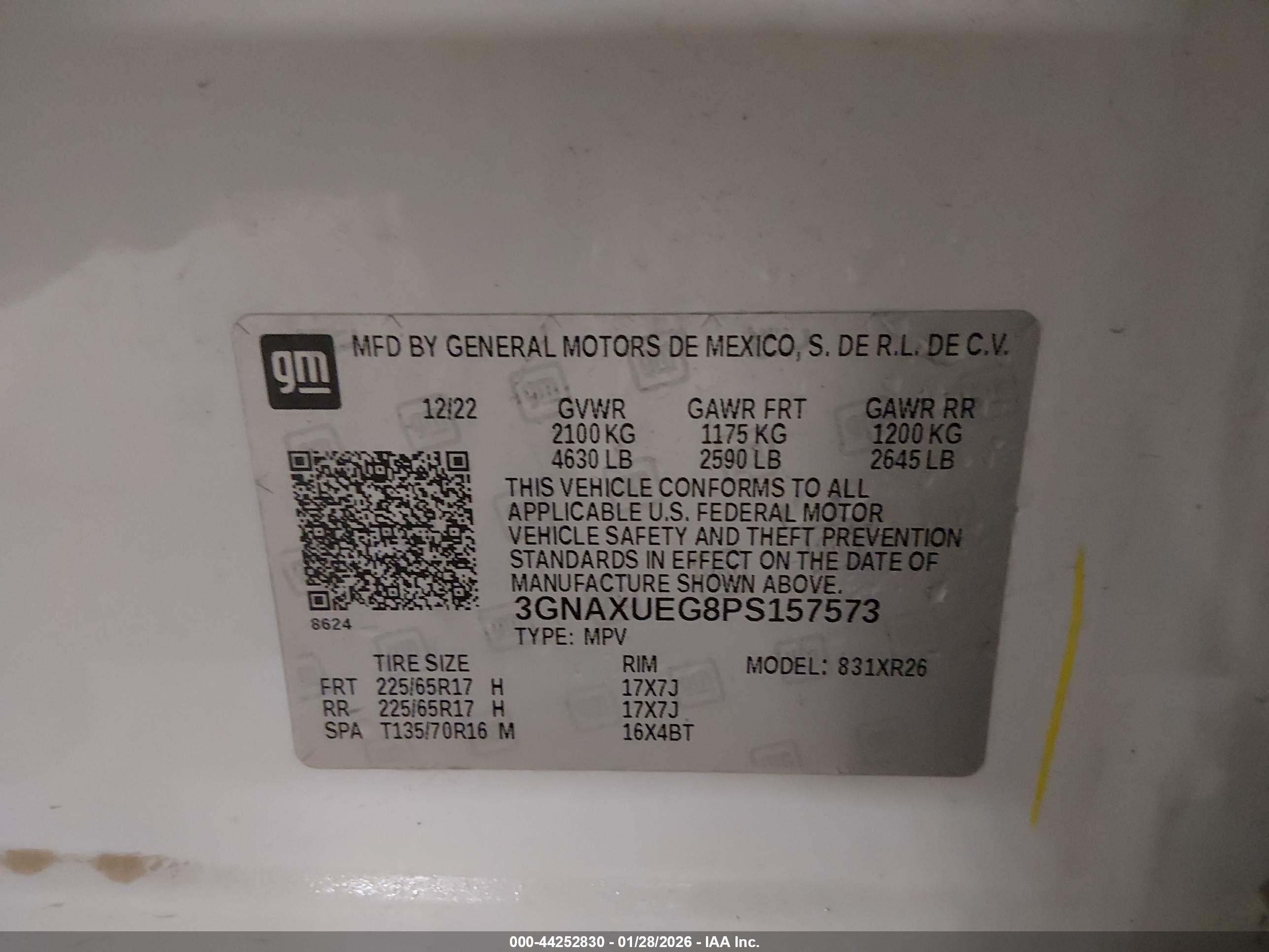CHEVROLET EQUINOX image 9