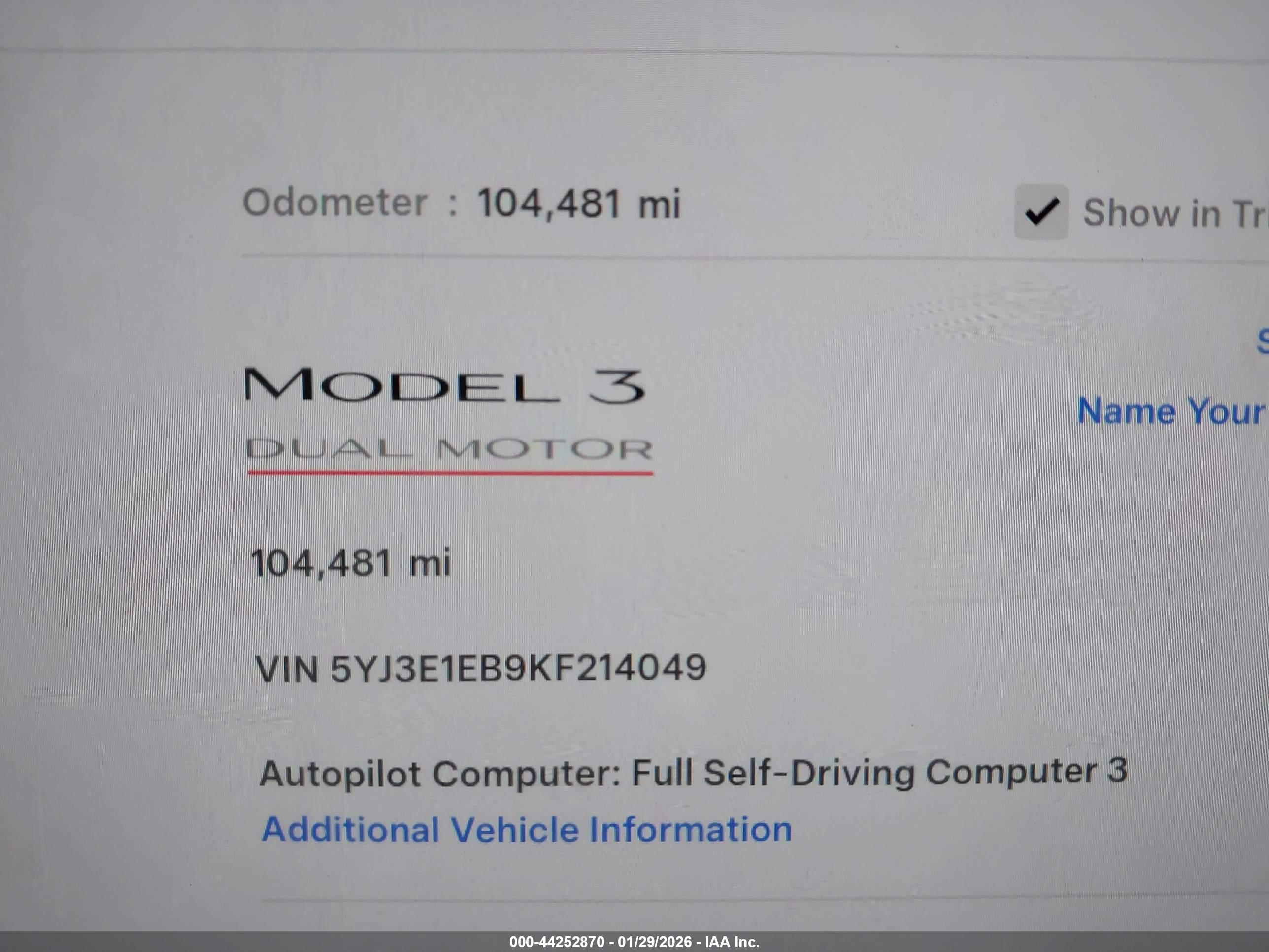 TESLA MODEL image 7