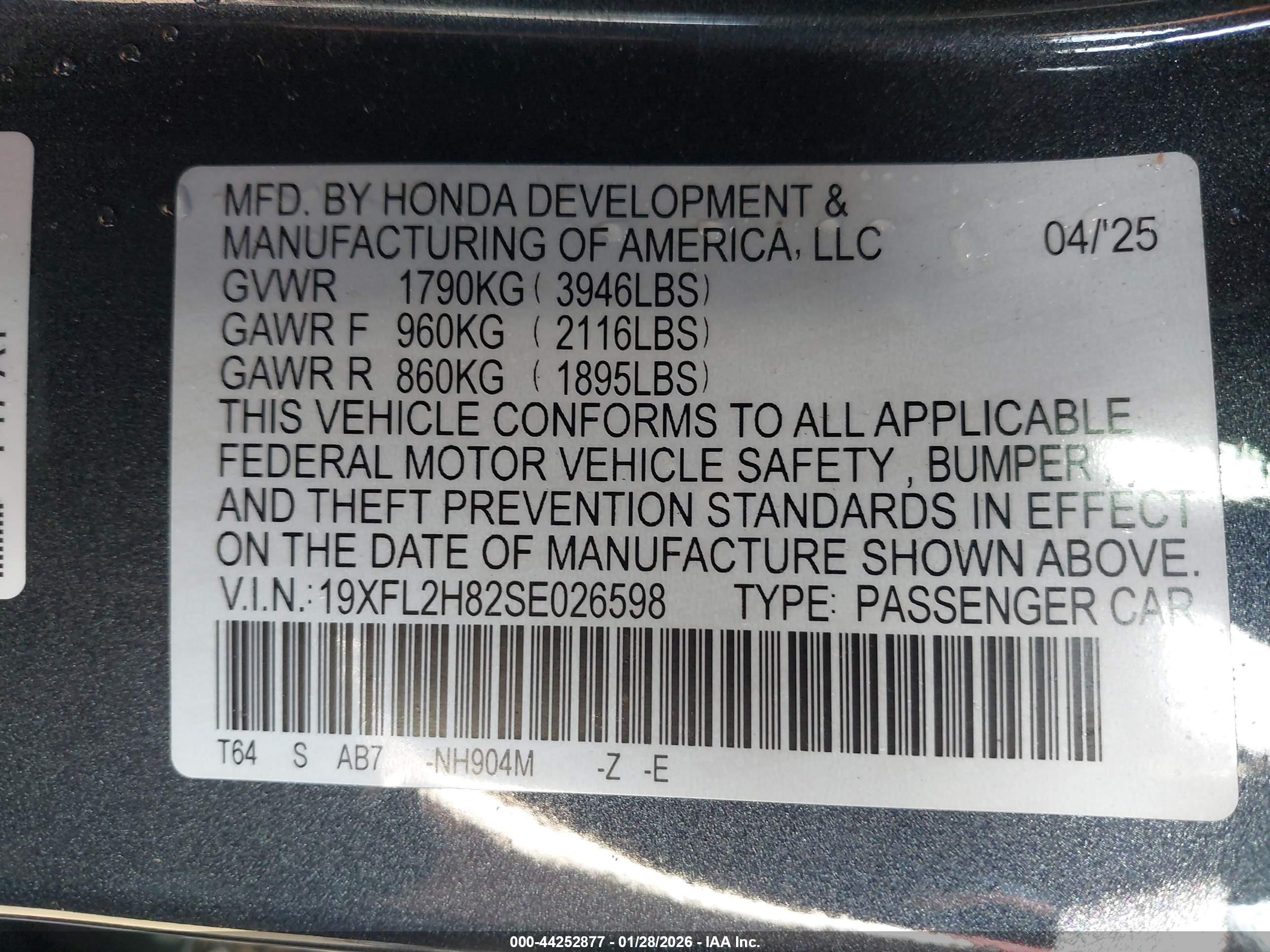 HONDA CIVIC image 9