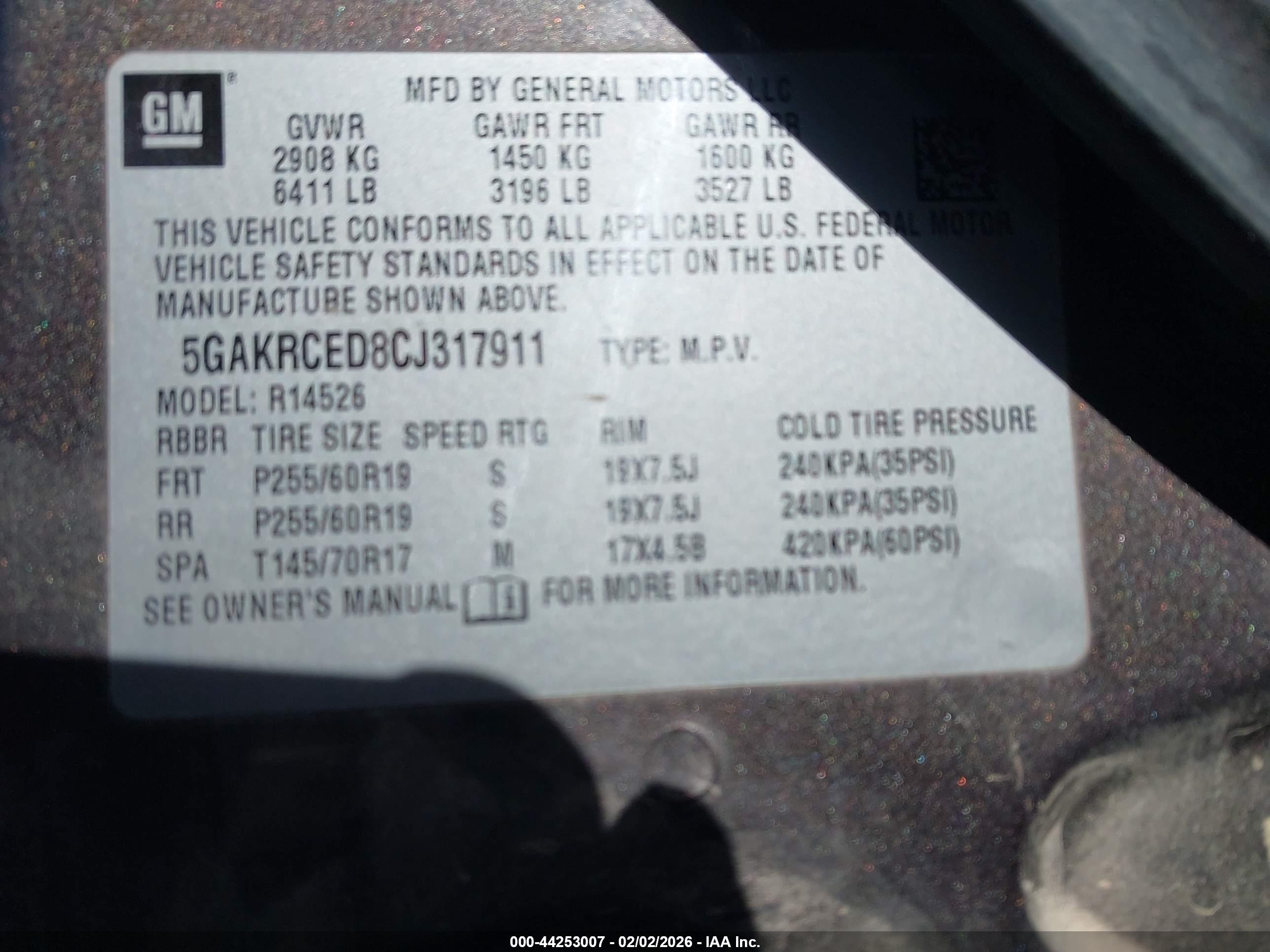 BUICK ENCLAVE image 9