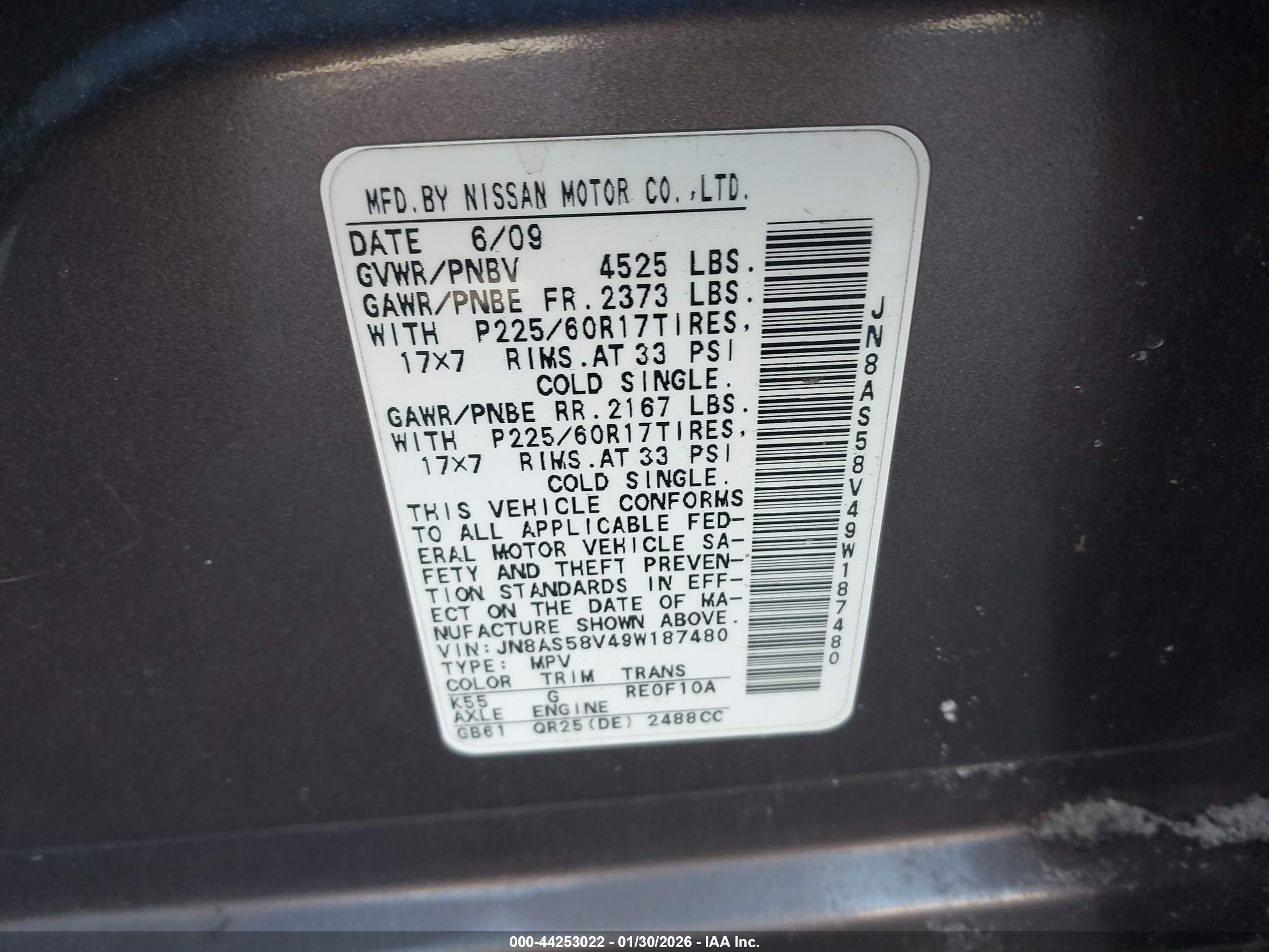 NISSAN ROGUE image 9
