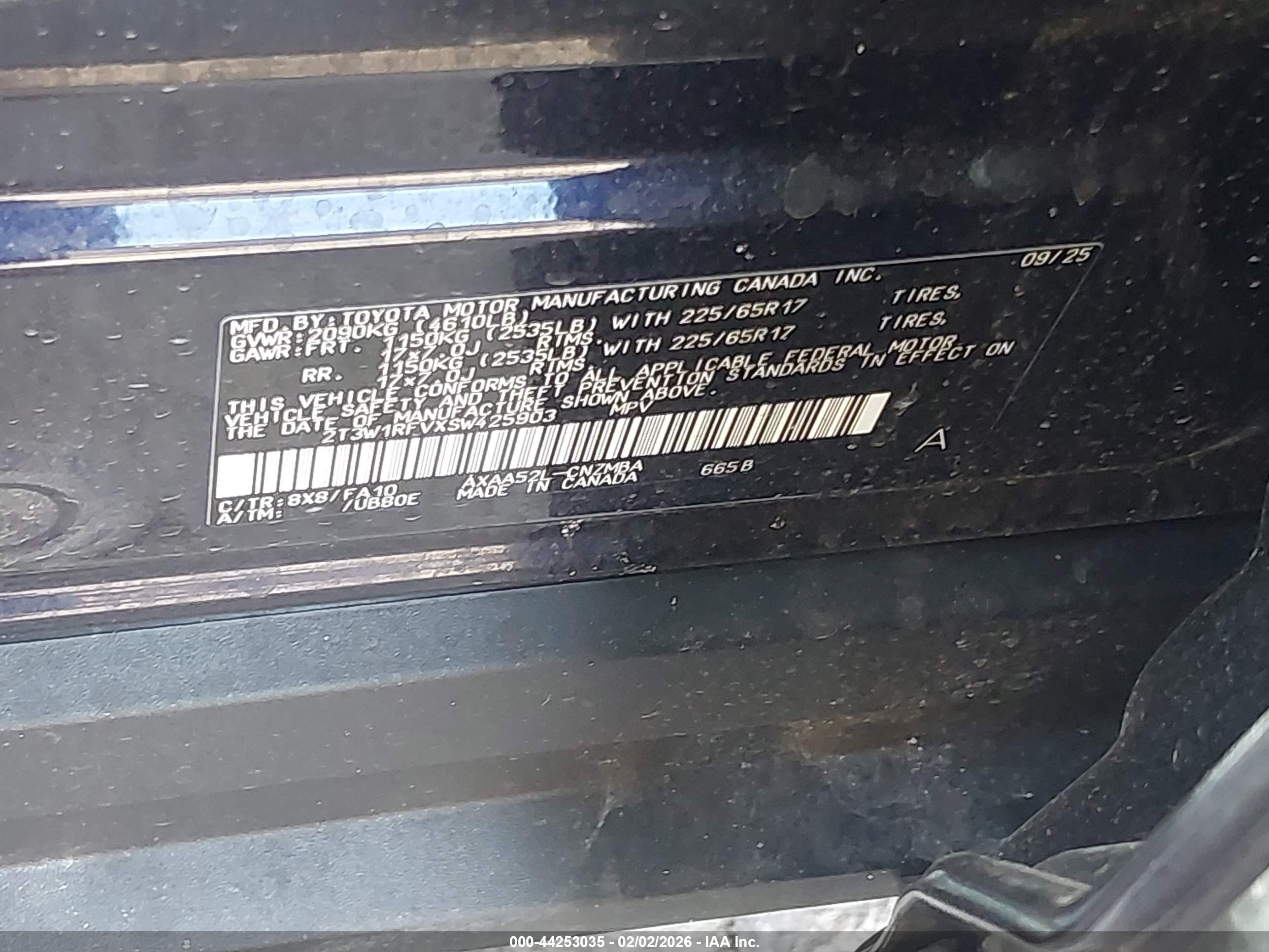 TOYOTA RAV4 image 9
