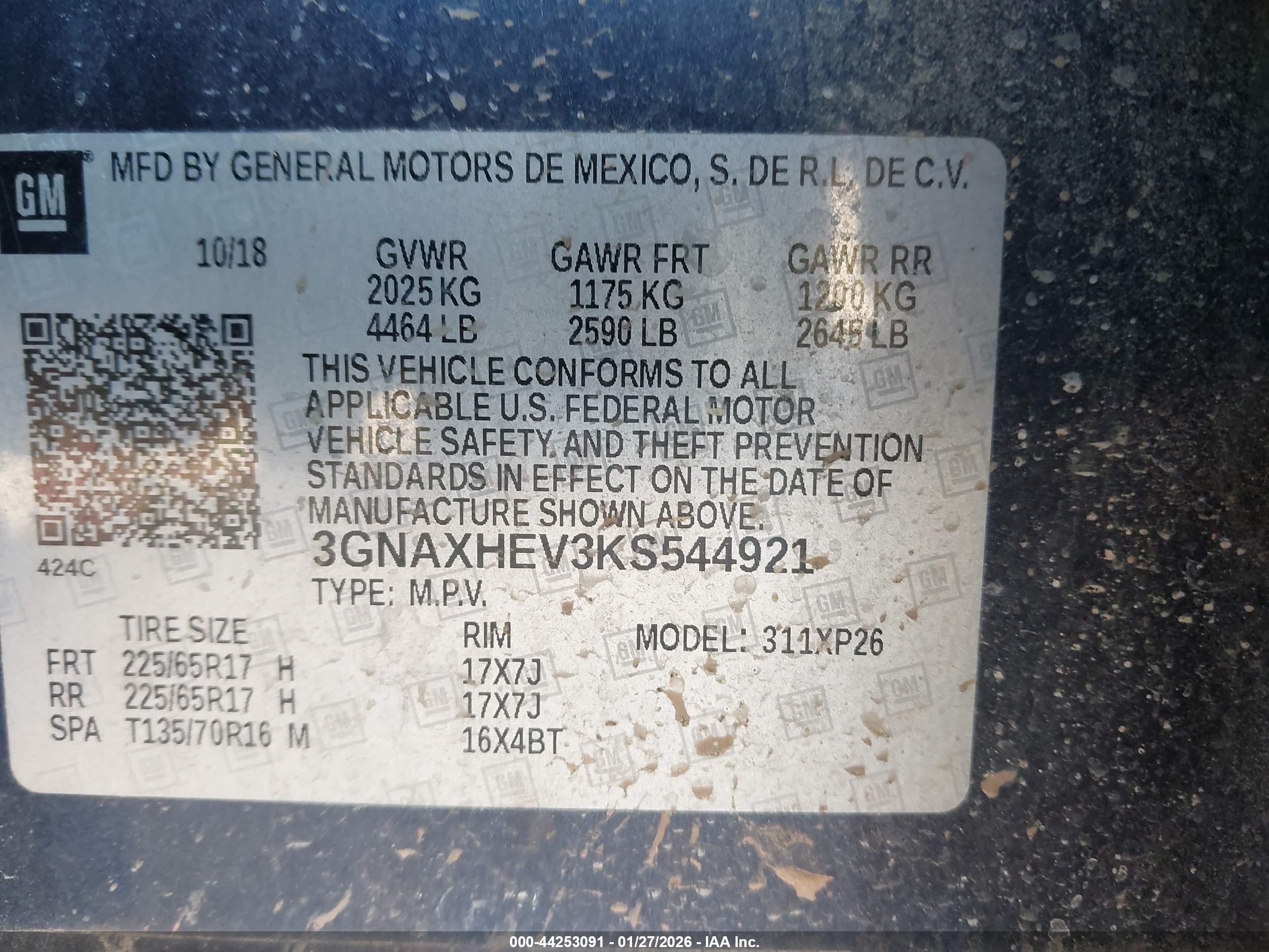 CHEVROLET EQUINOX image 9