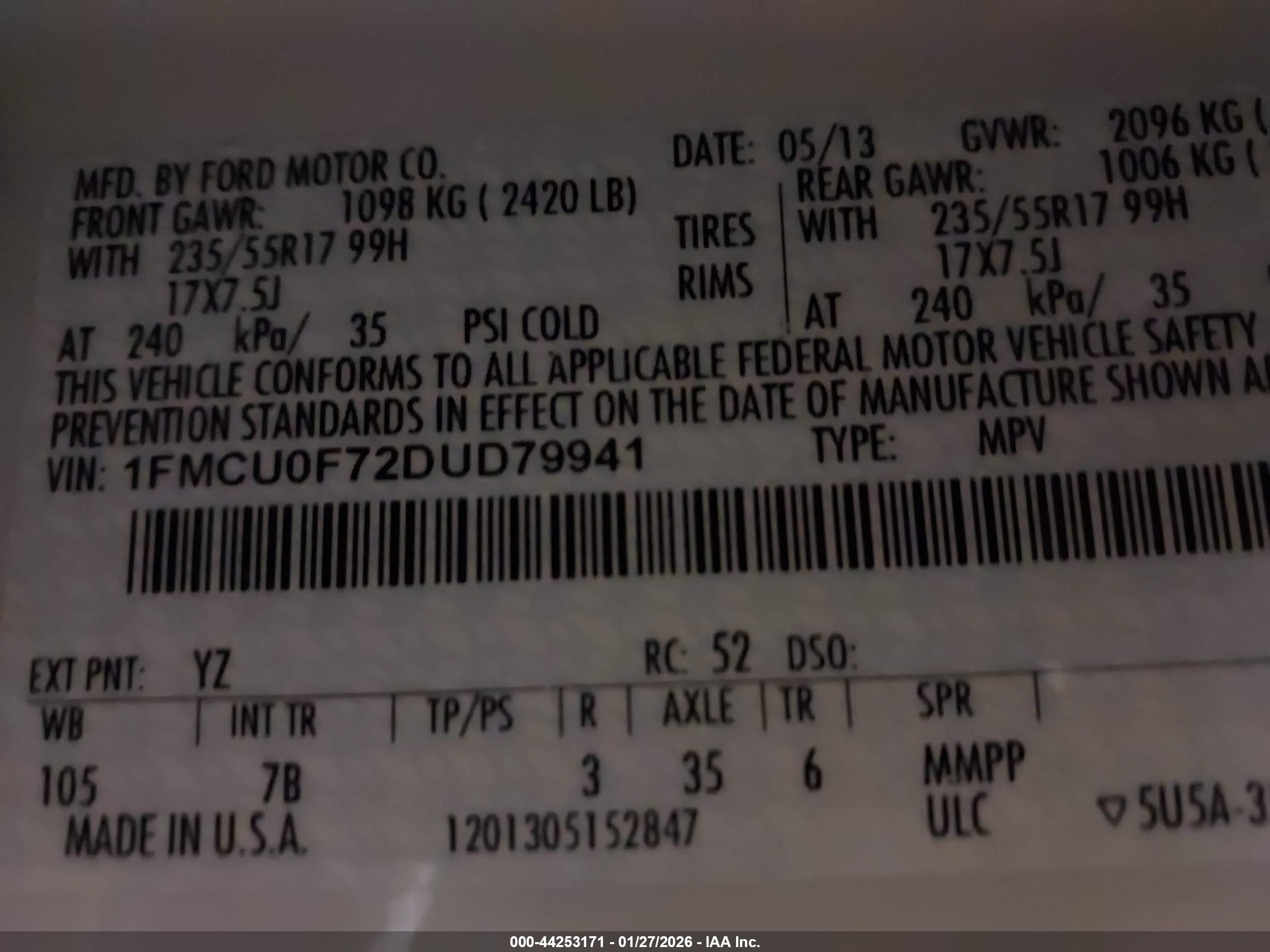 FORD ESCAPE image 9