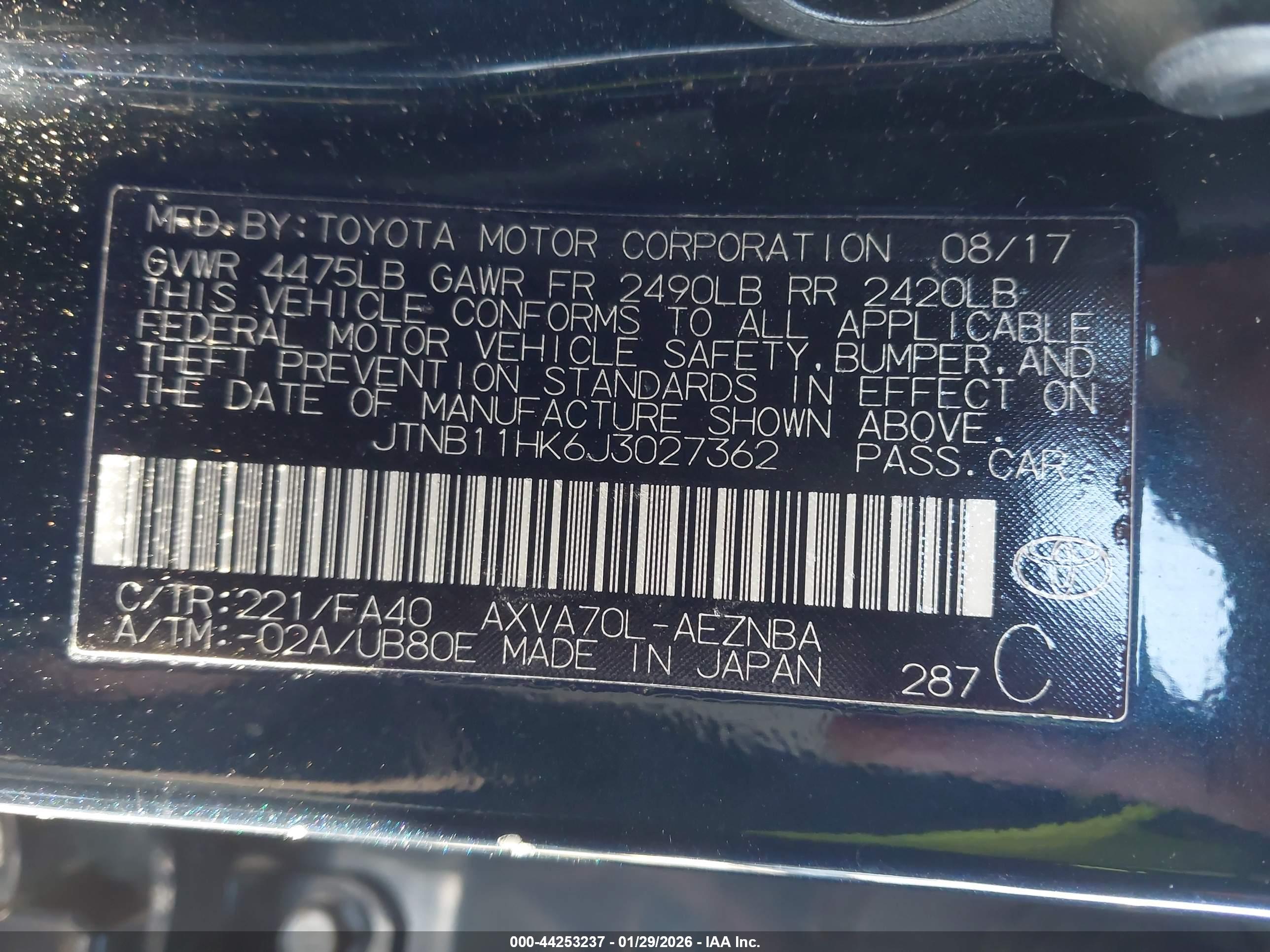 TOYOTA CAMRY image 9