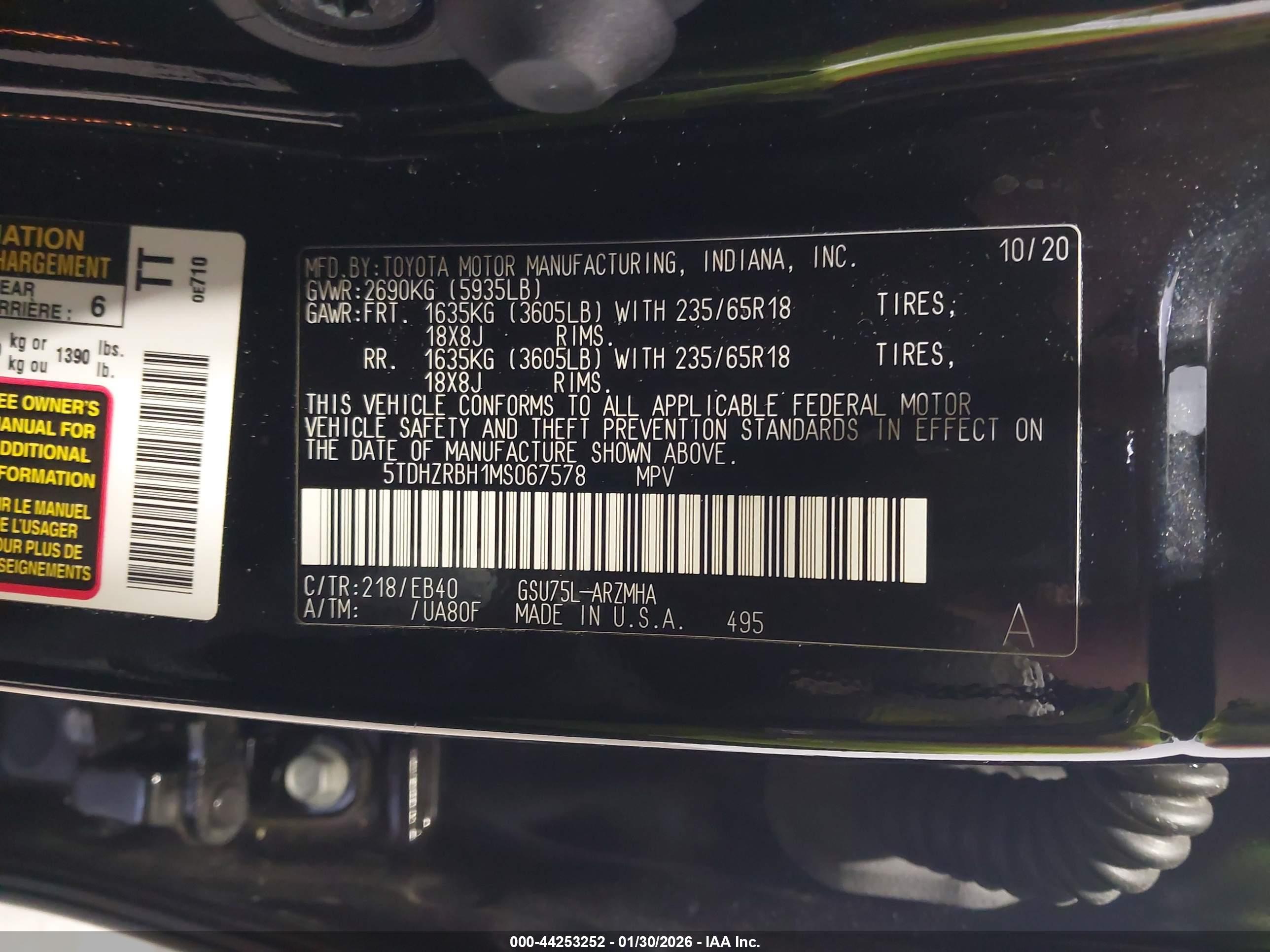 TOYOTA HIGHLANDER image 9
