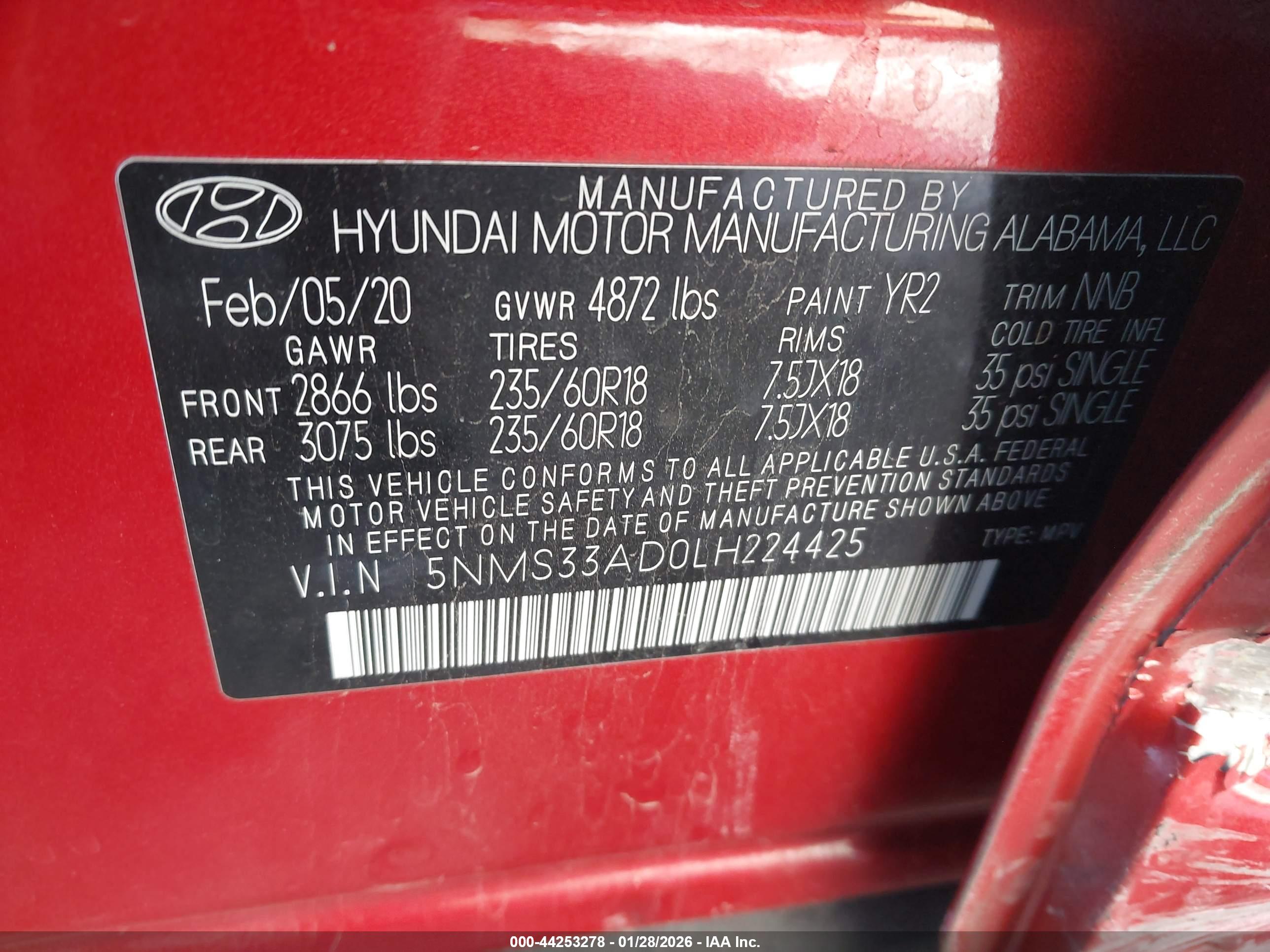 HYUNDAI SANTA image 9