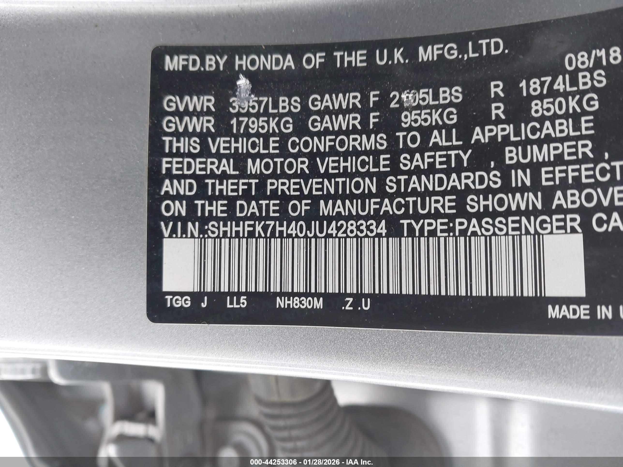 HONDA CIVIC image 9