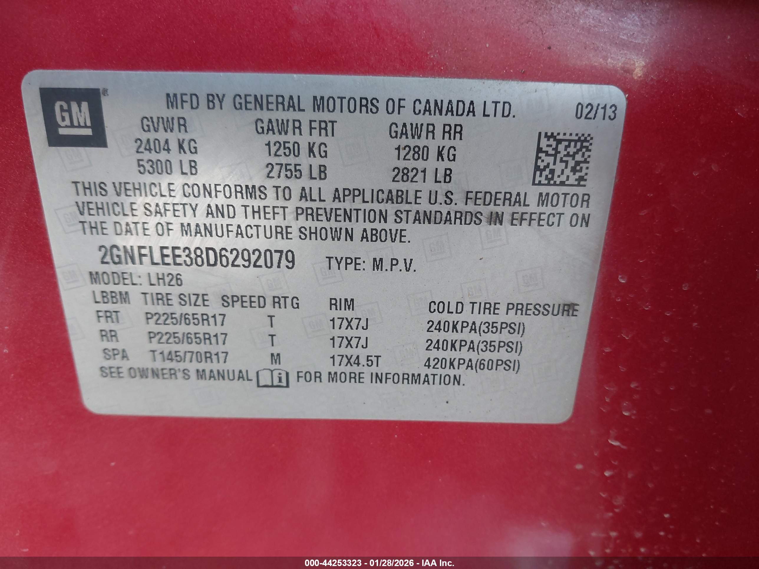 CHEVROLET EQUINOX image 9
